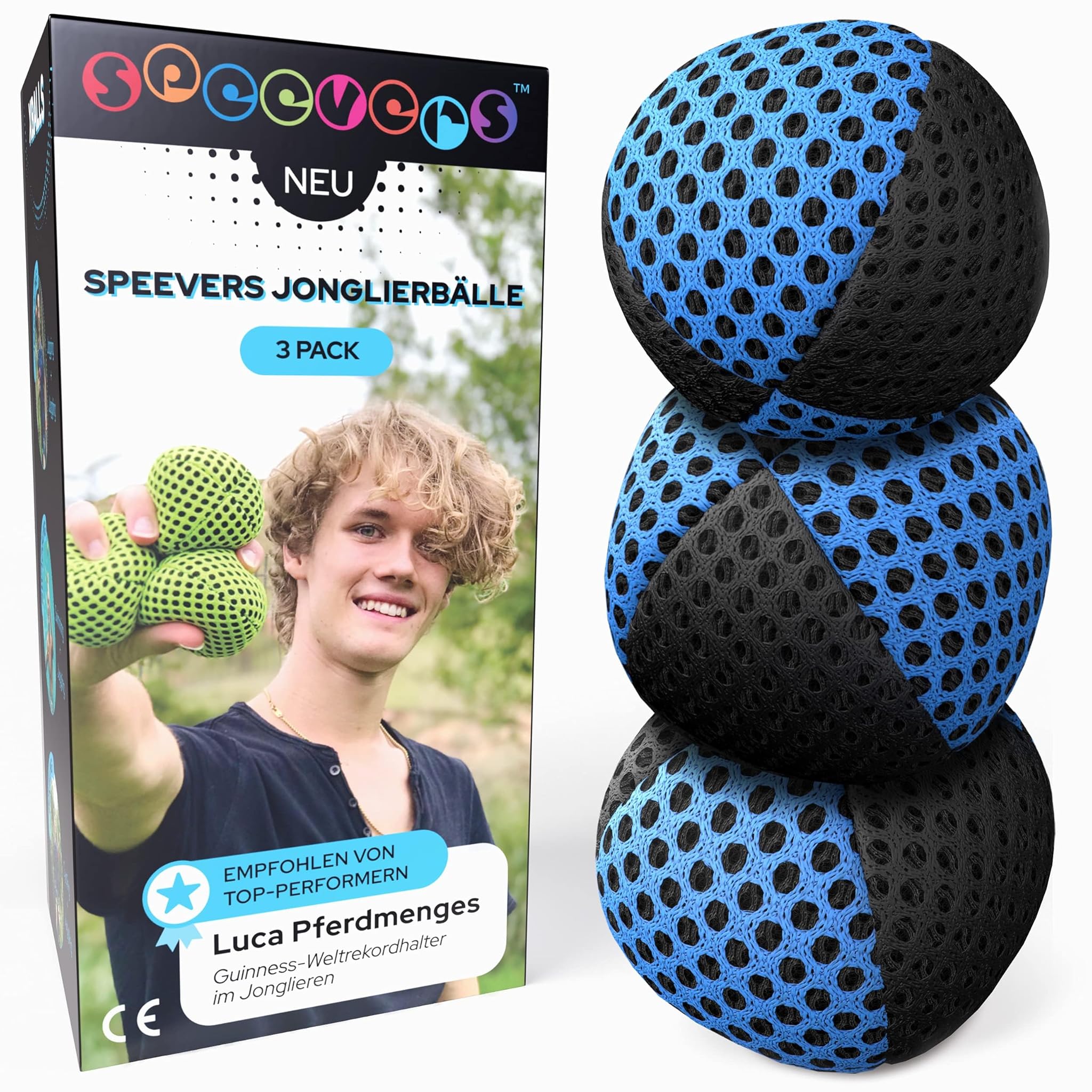 speevers Power Xballs Black Blue New Barcoce