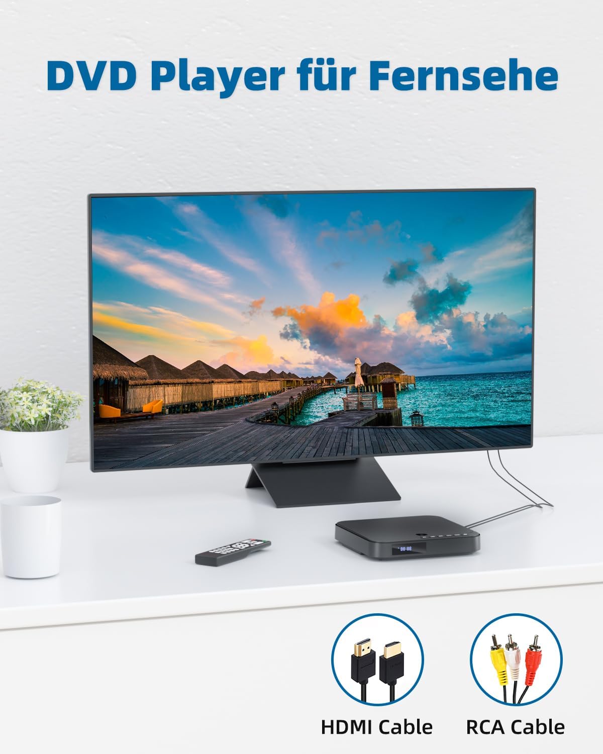 Mini Lettore DVD per TV con Unità di Alta Qualità - immagine 3