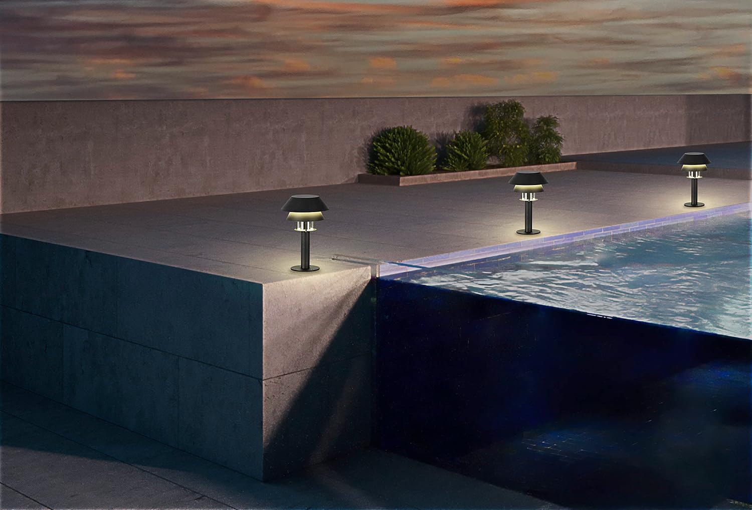 Eglo Chiappera - Lampada da terra per giardino E27 - immagine 2