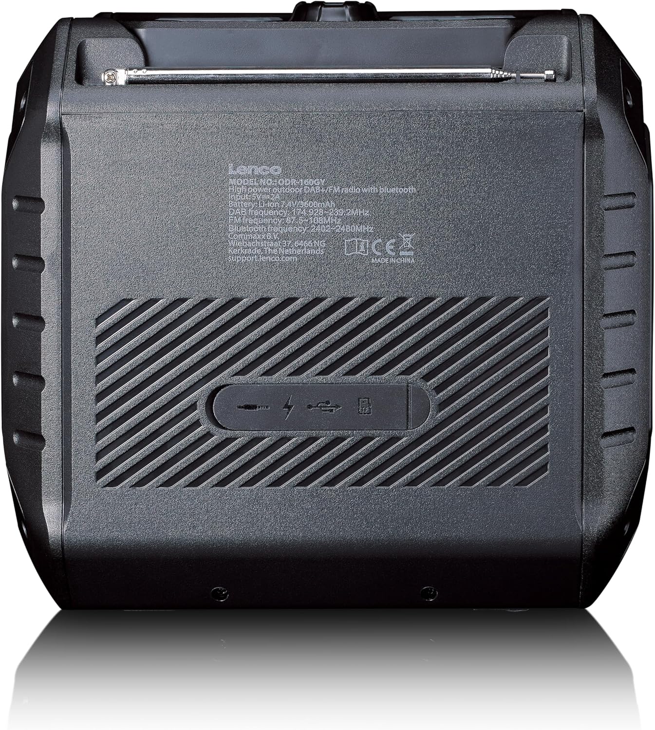 Lenco ODR-160BK - Radio DAB+/FM Bluetooth 35W - immagine 10