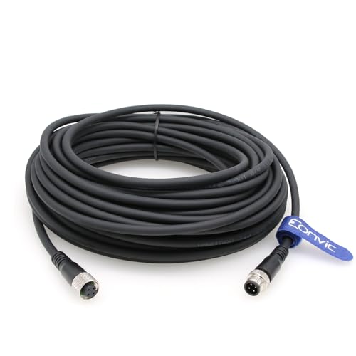 Eonvic Cavo Sensore Industriale M12 a 4 Pin, 15m
