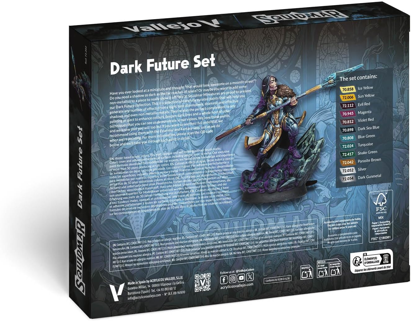 Vallejo VERNICE MODELLO VAL72202, Multicolore - immagine 2