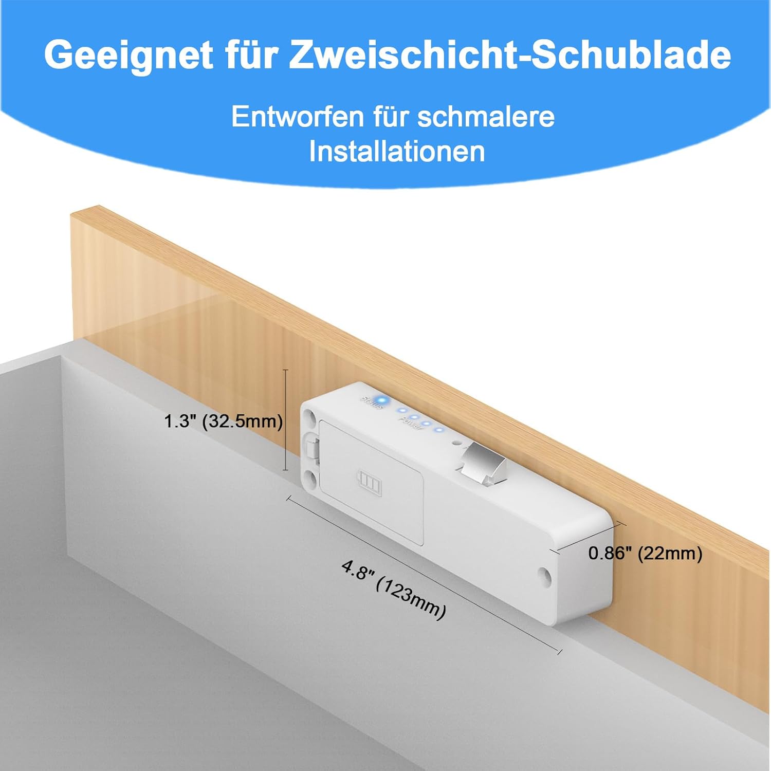 Elinksmart Serratura per Armadio RFID NFC Sottile - immagine 2