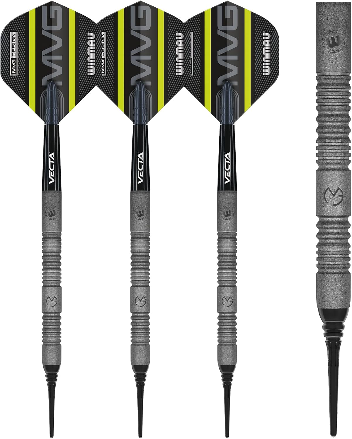 WINMAU Michael Van Gerwen MvG ExAct 18g Softip Darts - immagine 2