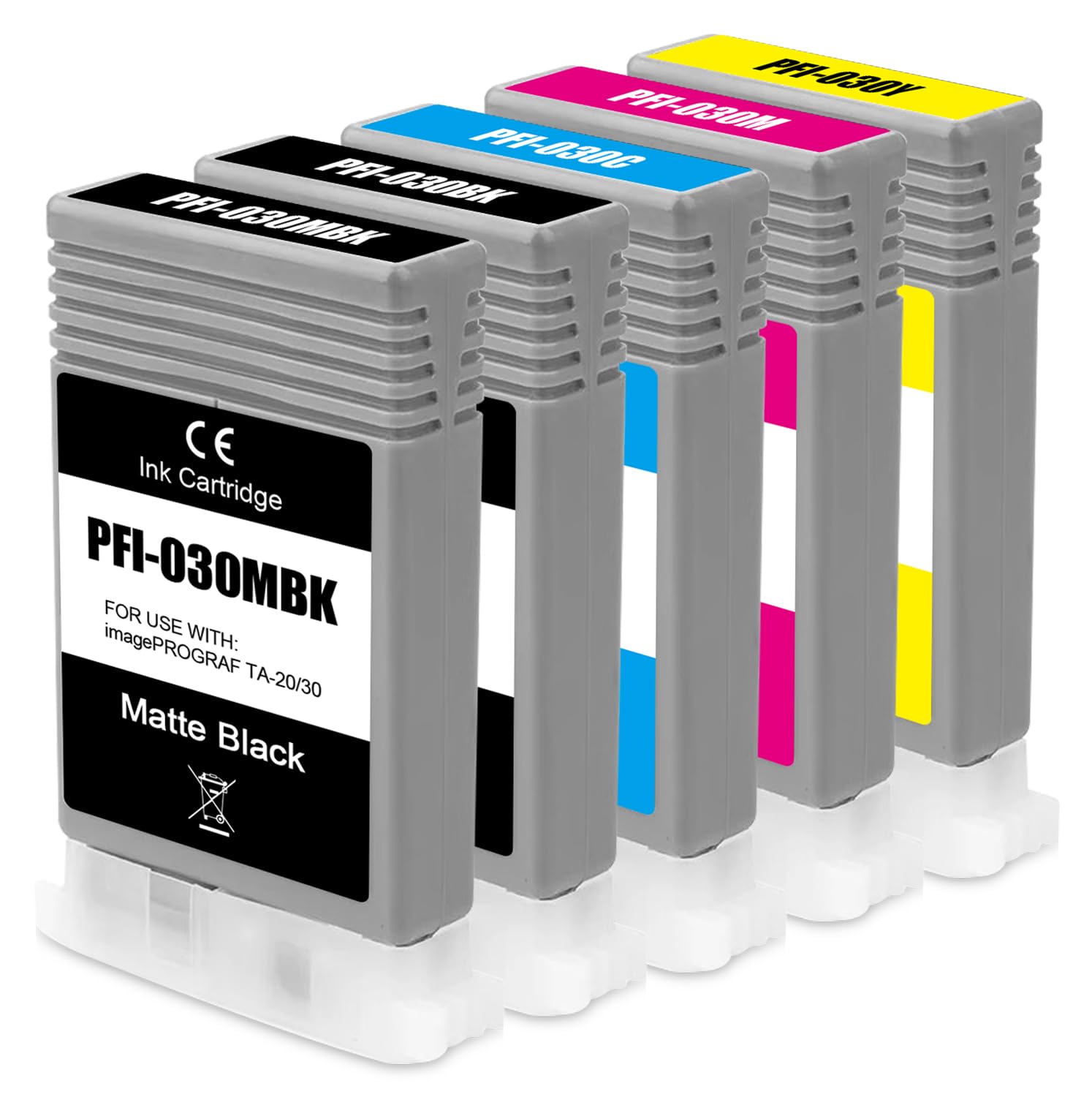 Yongairuink Cartucce compatibili PFI030 Pigment (5 Pack)