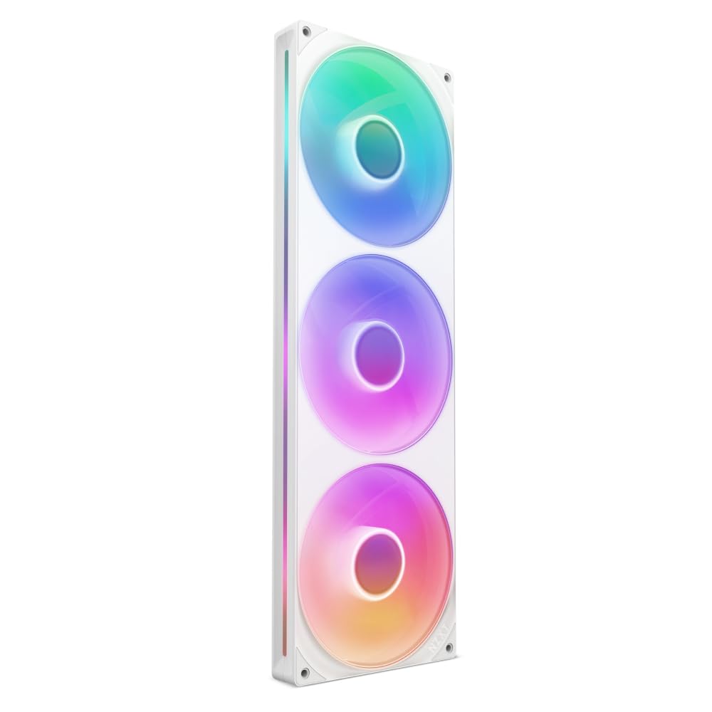 Nzxt F420 RGB Core - Ventola Singolo Telaio 420mm, Bianco
