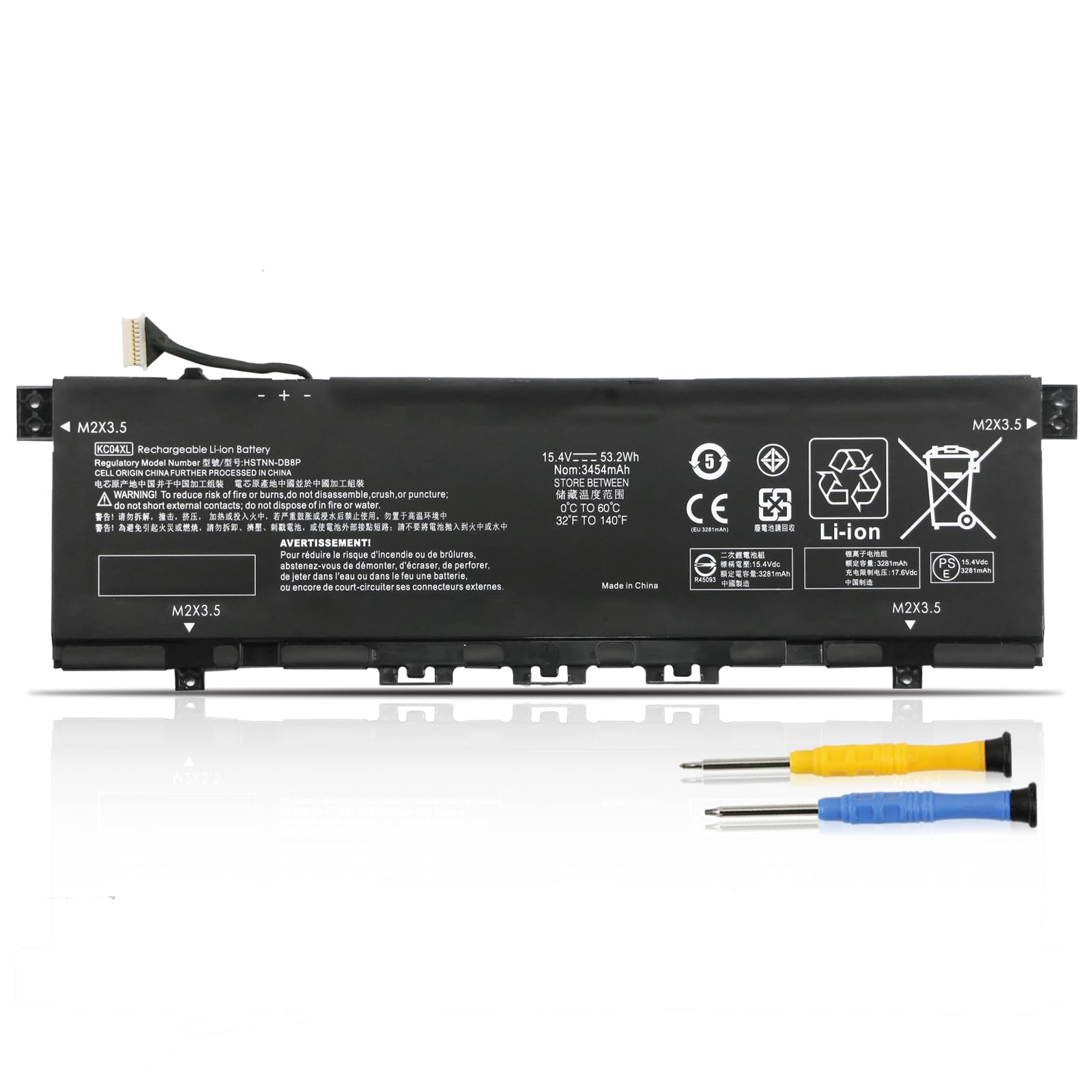 KC04XL Batteria Laptop per HP Envy X360