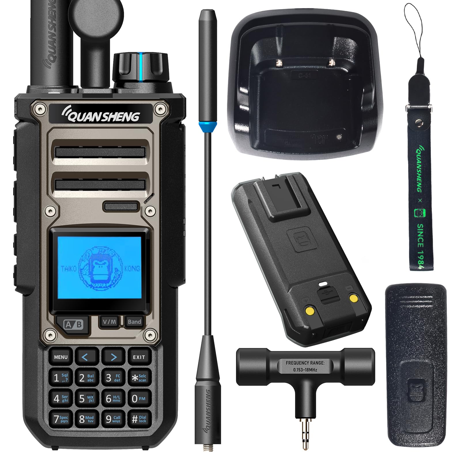 Uayesok QUANSHENG TK-11(8) - Walkie Talkie Dual Band 10W