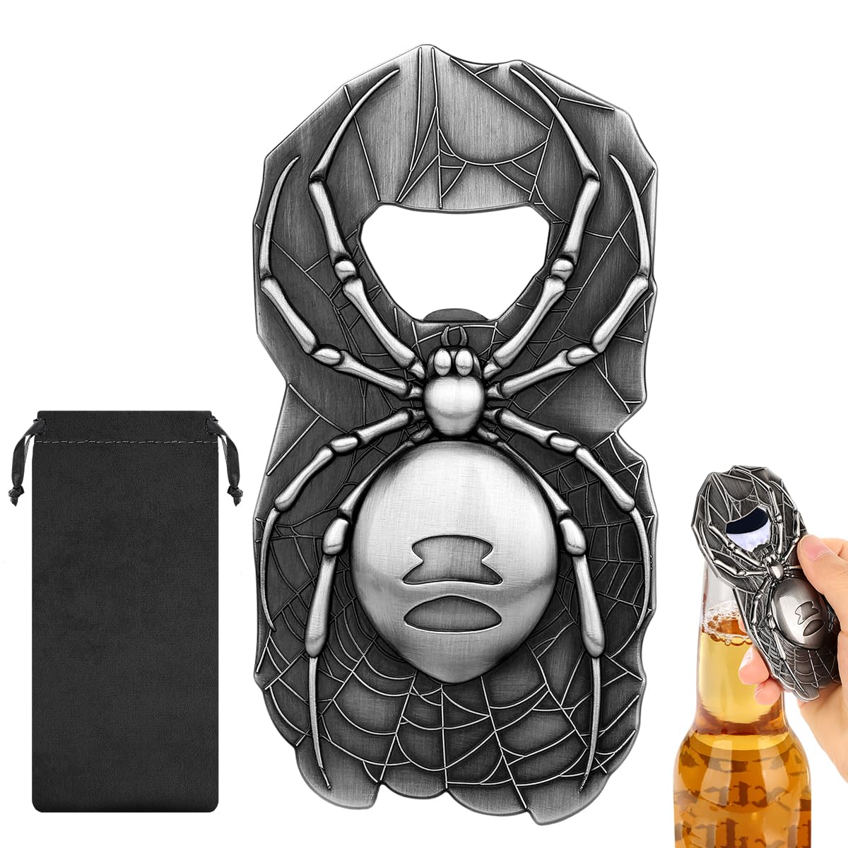 Argento Con Sacchetto In Velluto