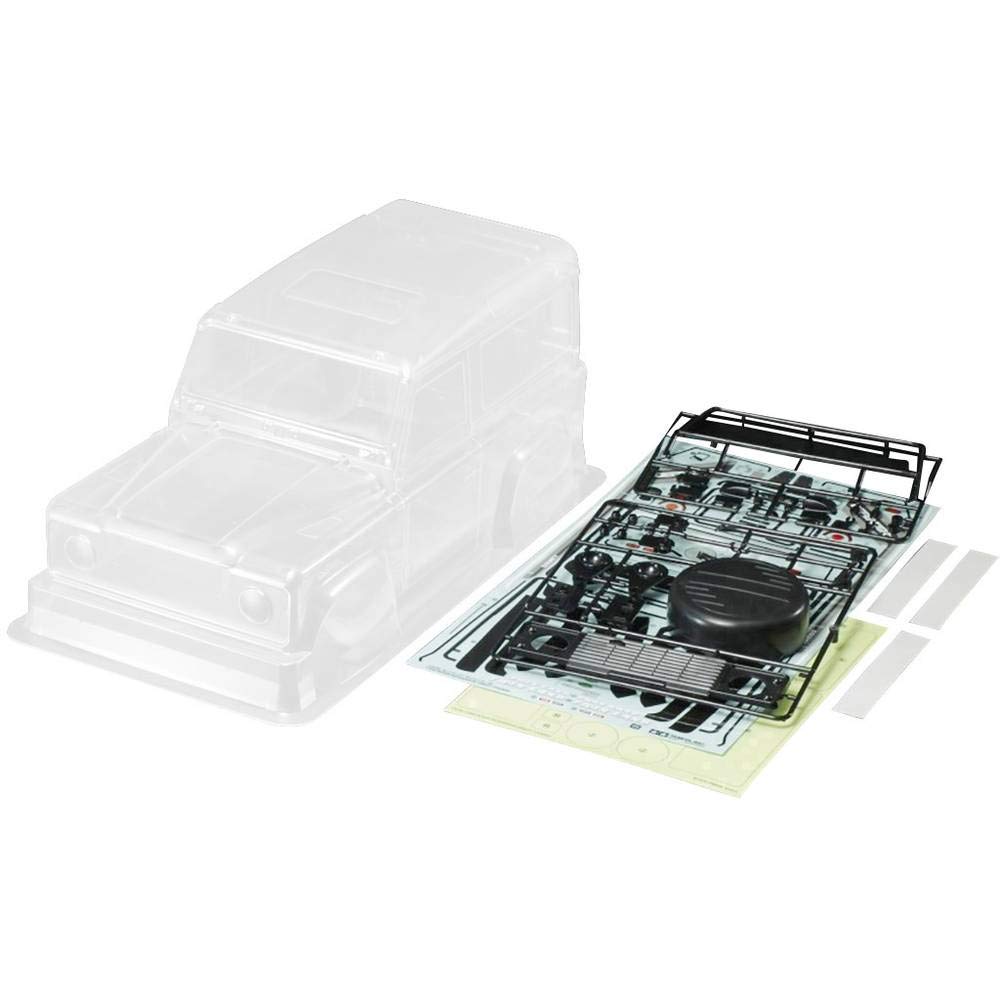 TAMIYA 51607 - Set carrozzeria Land Rover Defender 90 CC-01, Pezzo di Ricambio