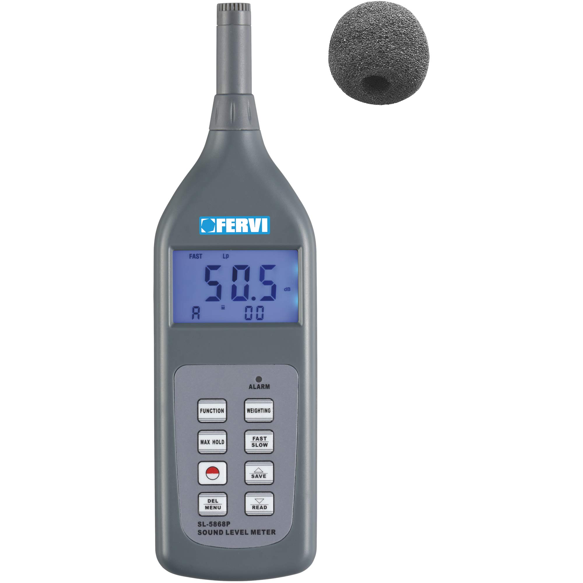 FONOMETRO INTEGRATORE DIGITALE FERVI F010