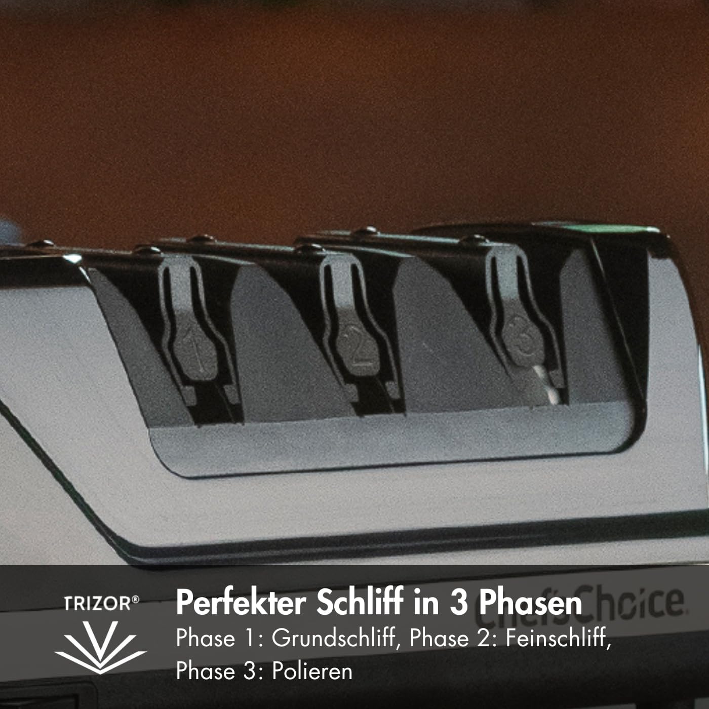 GRAEF Affilacoltelli CX125 angolo di affilatura 15°, nero - immagine 4