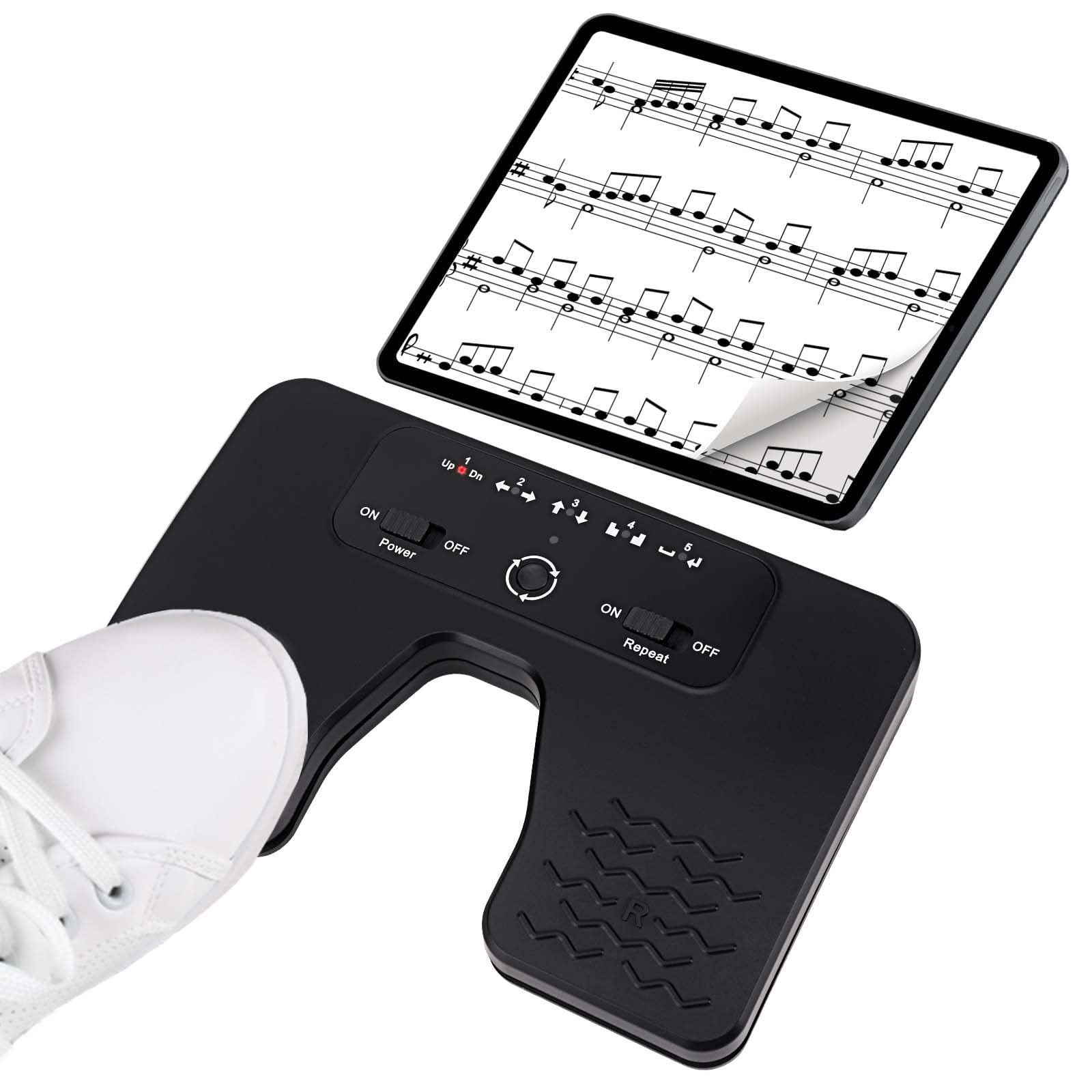 Bluetooth Page Turner Pedal Ricaricabile