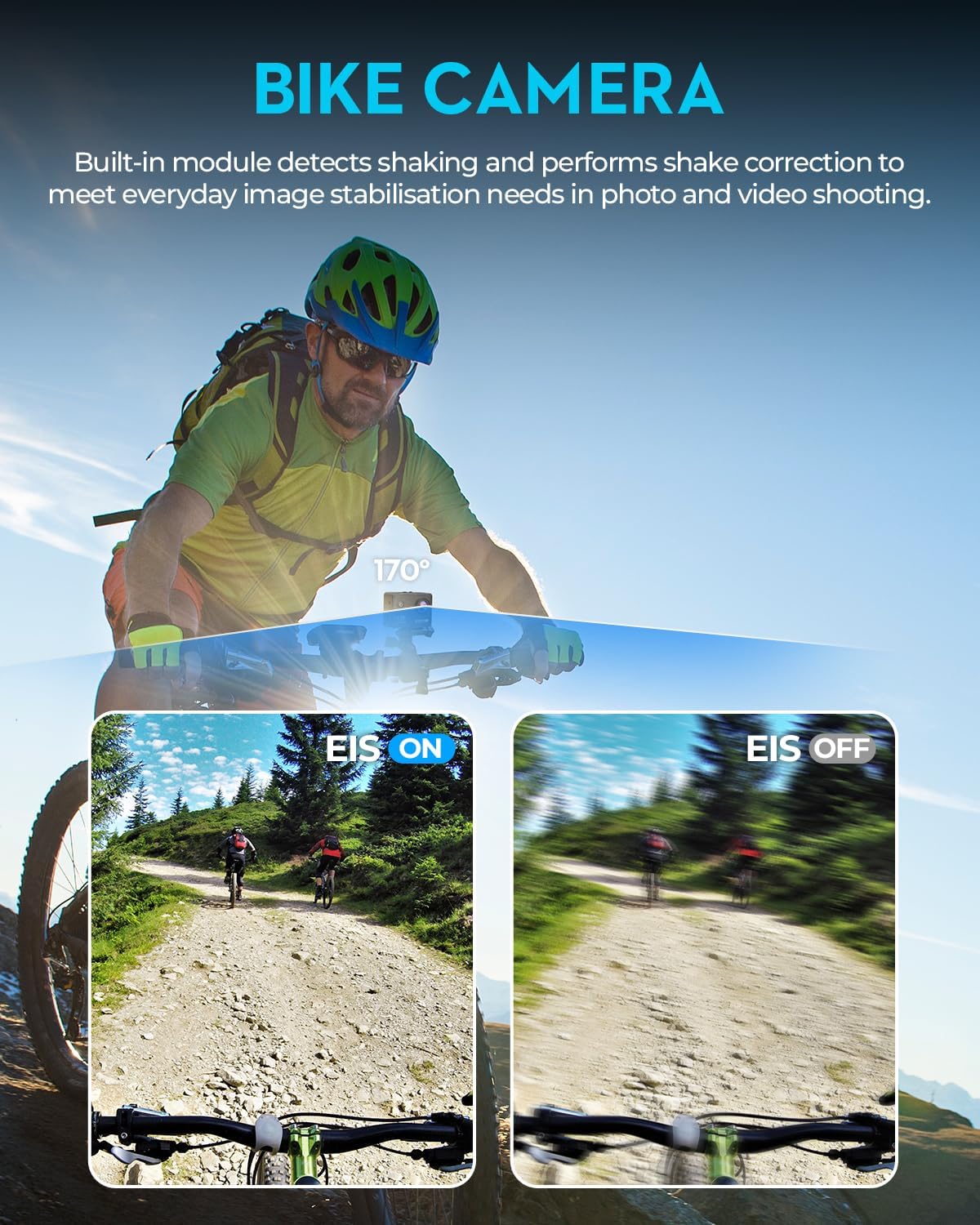 Timnut Action Cam 4K 30fps con SD Card 64G - immagine 5