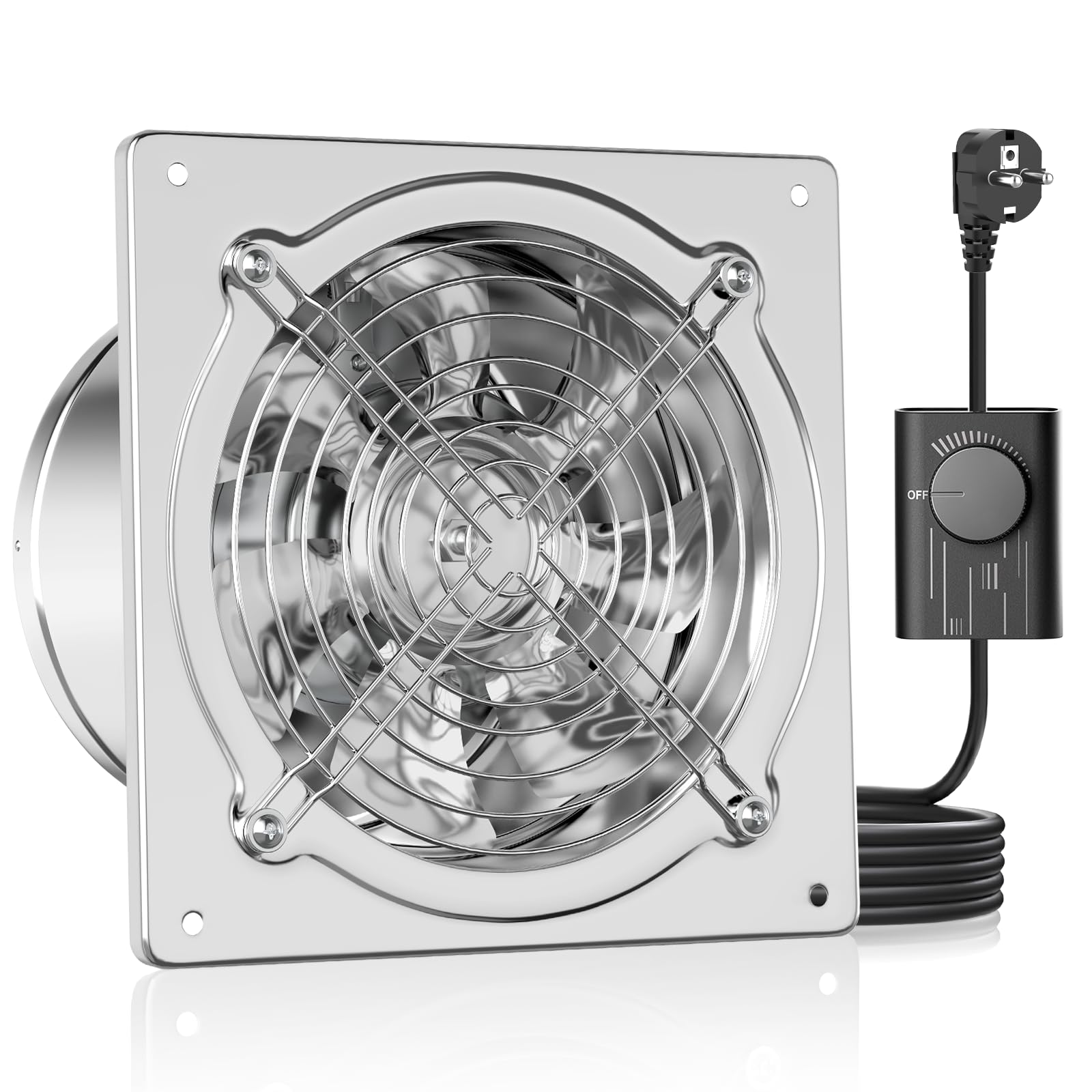 Hg Power Ventilatore di Scarico 200mm 980m³/h