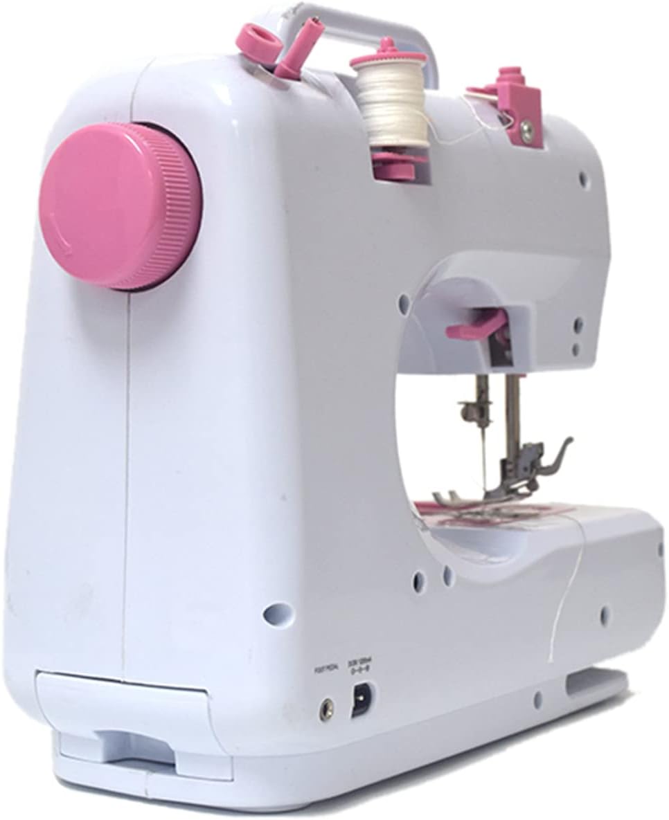 Macchina da Cucire Elettrica 505A 12 Punti, Rosa - immagine 5