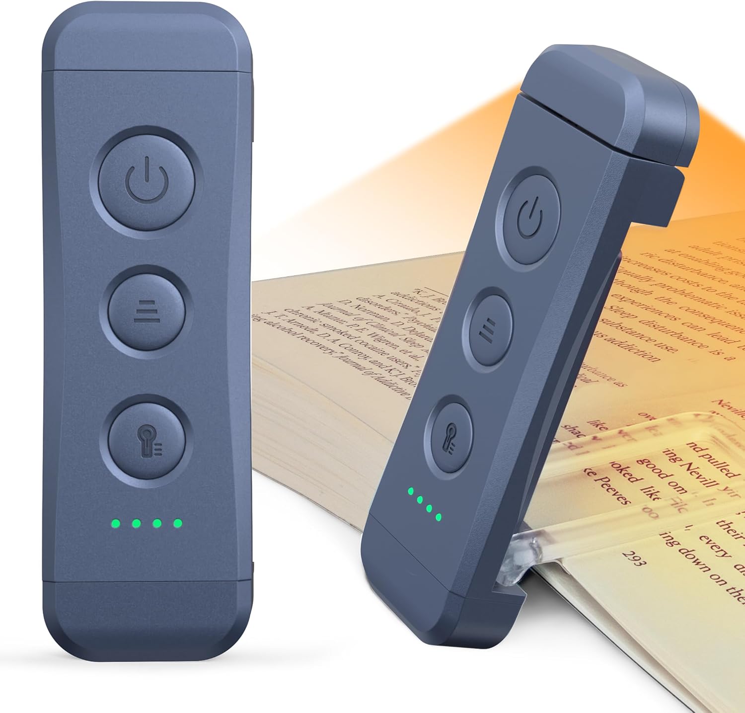 Glocusent Luce per Libri LED Ricaricabile USB - immagine 1