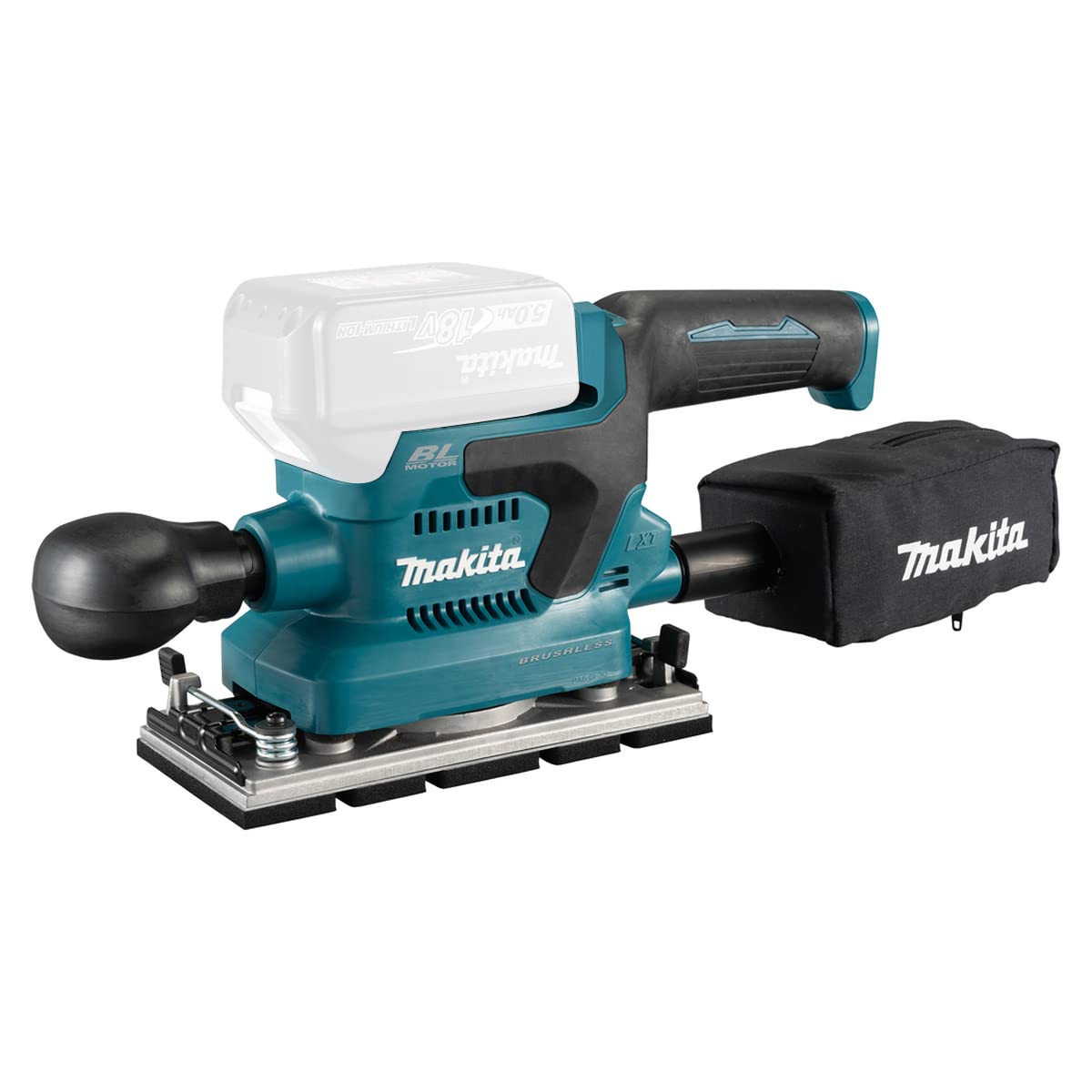 Makita DBO382Z 18V Li-Ion LXT Brushless Finishing Sander