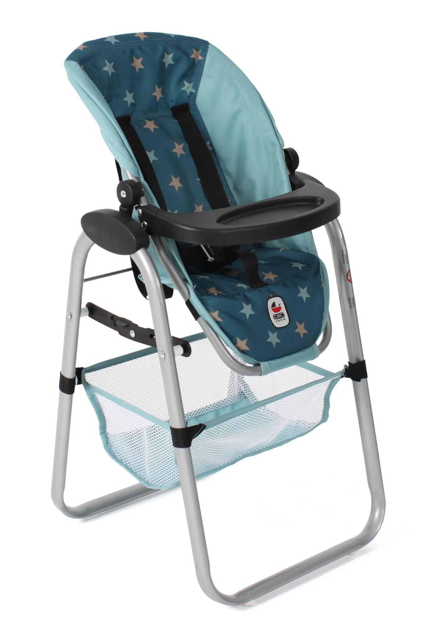 Bayer Chic 2000® Seggiolone per Bambole - Stelle Turchesi