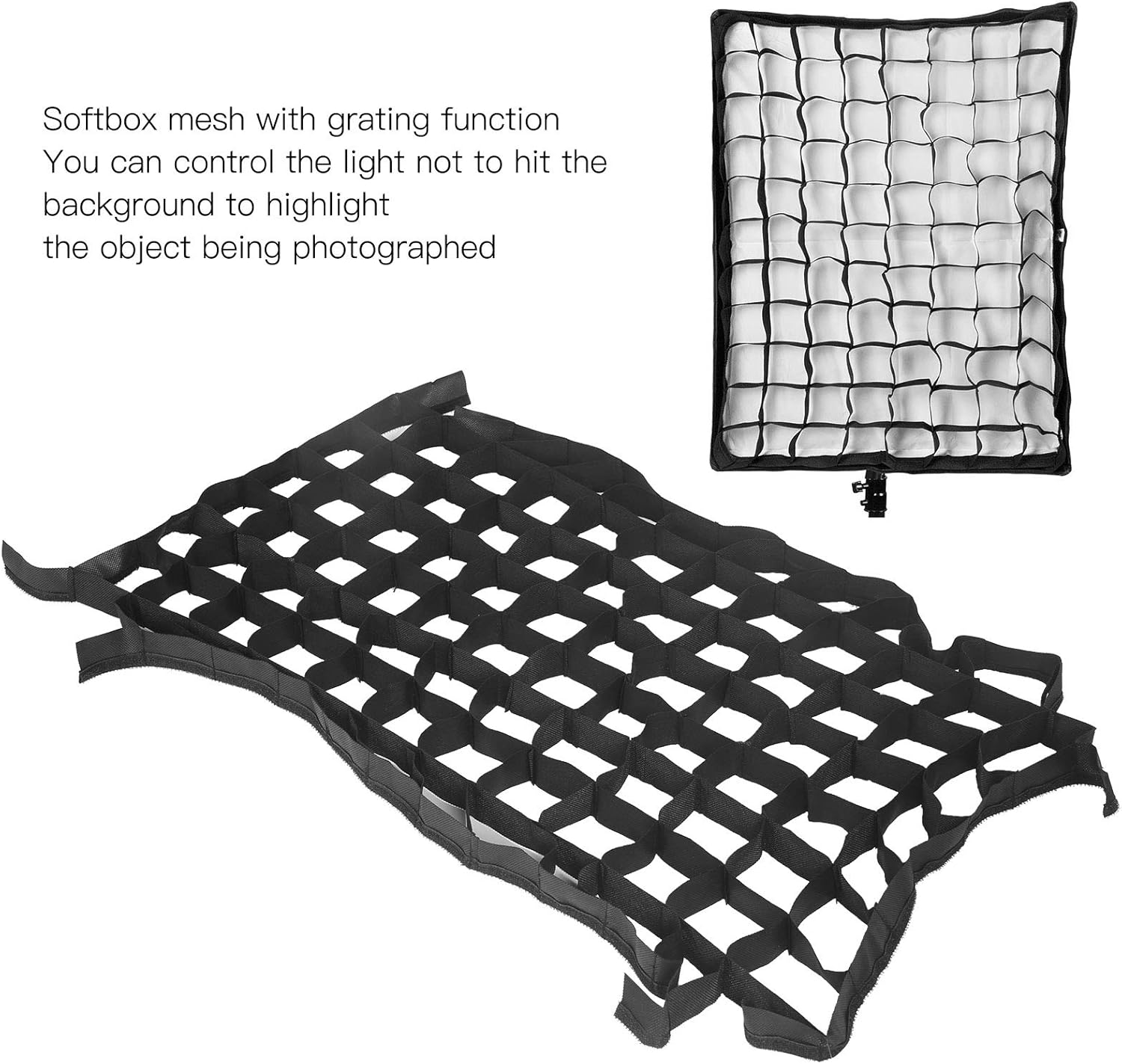 Softbox Pieghevole Quadrato 50x70cm (2 pezzi) - immagine 3