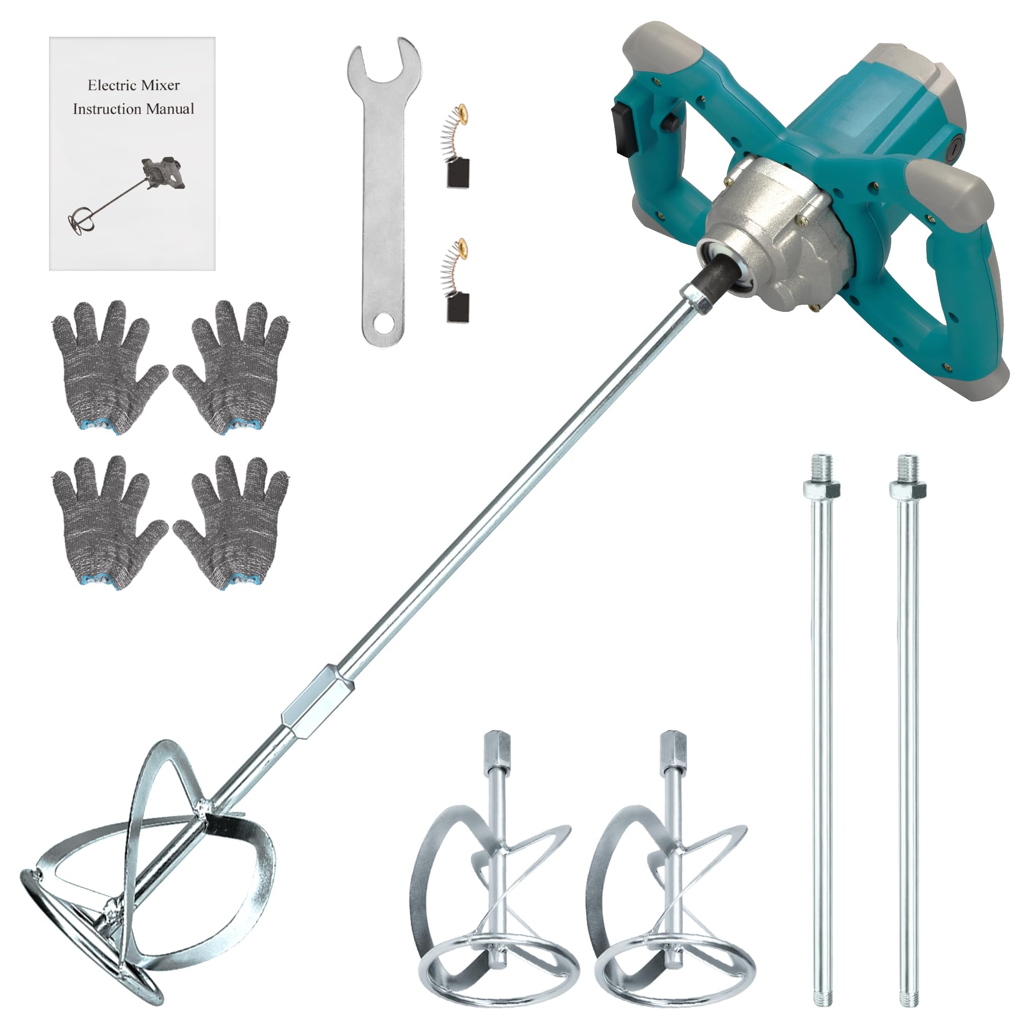 Northspoor Miscelatore Elettrico a Mano 2600W