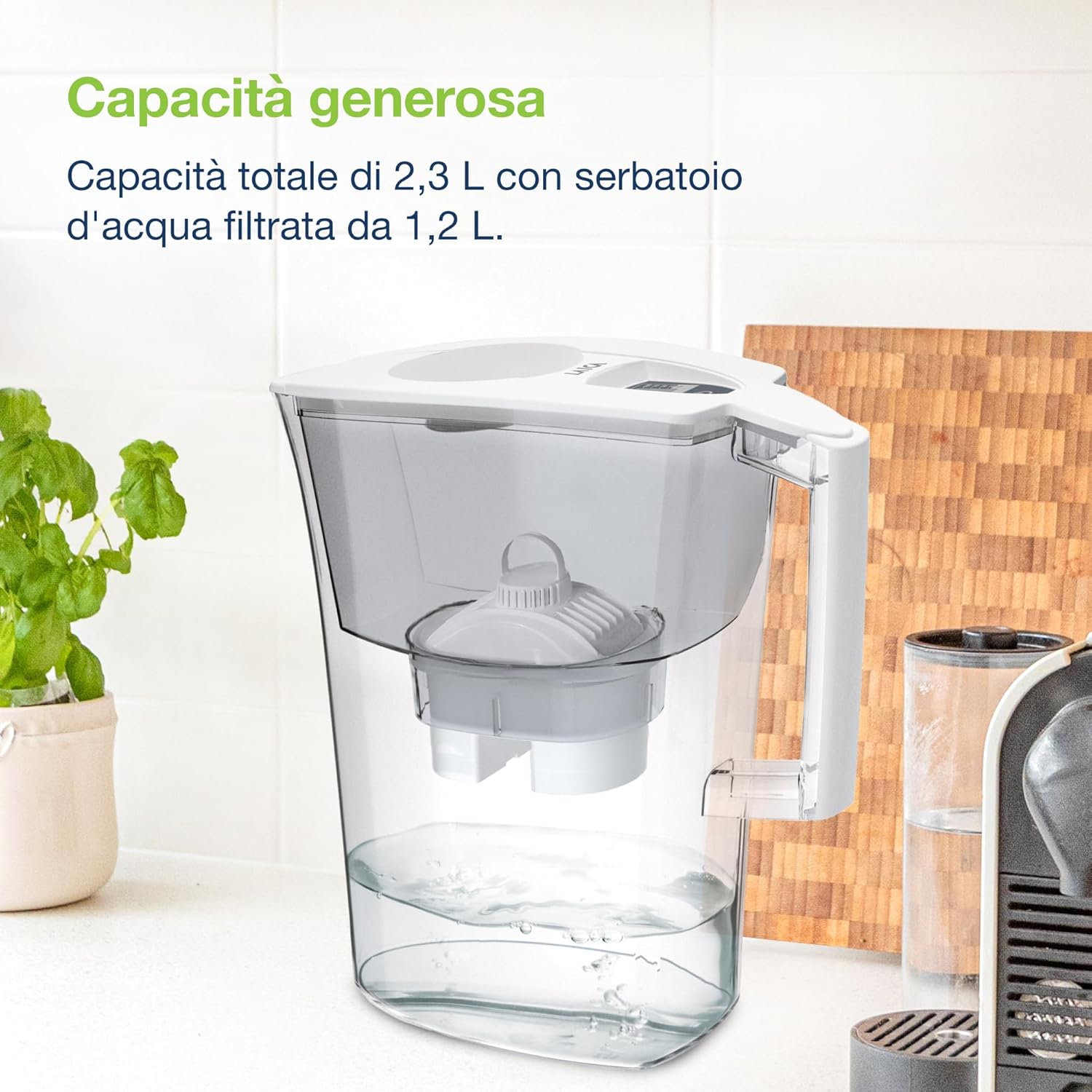 Laica Caraffa Filtrante Prime Line 3.0L - immagine 3