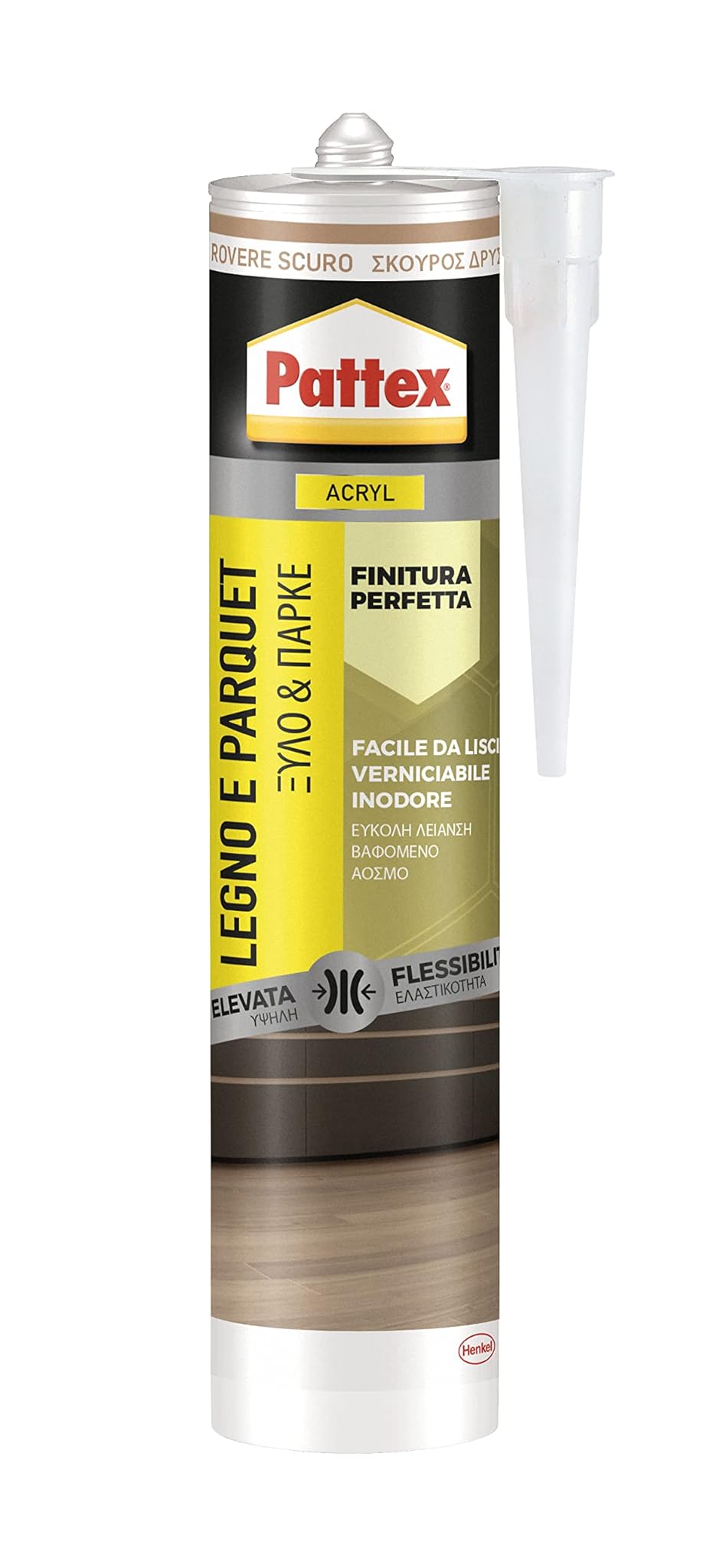 Pattex Sigillante Acrilico Legno&Parquet Rovere Scuro