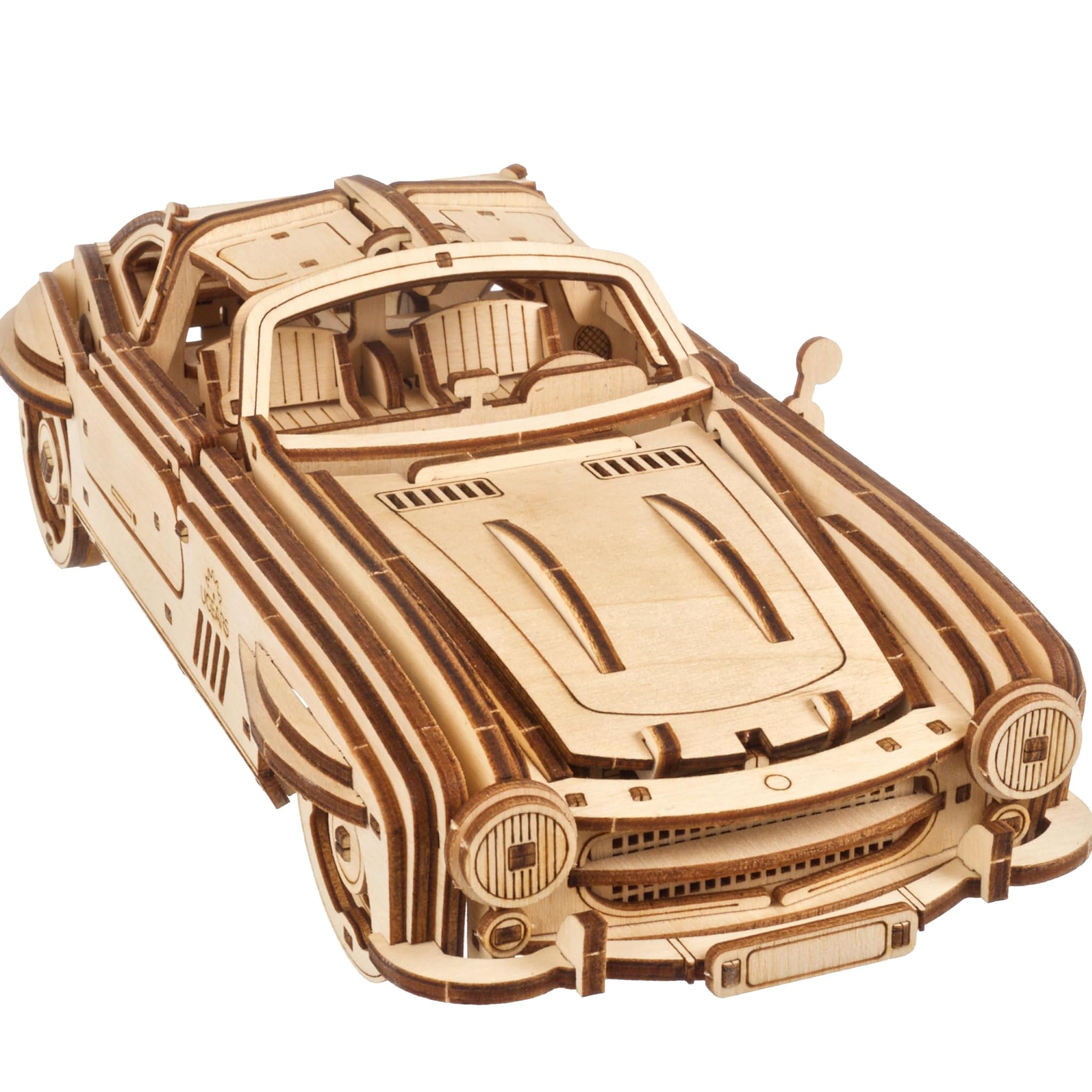 Ugears Coupé Sportiva con Alettone - Modellismo Auto 3D Legno