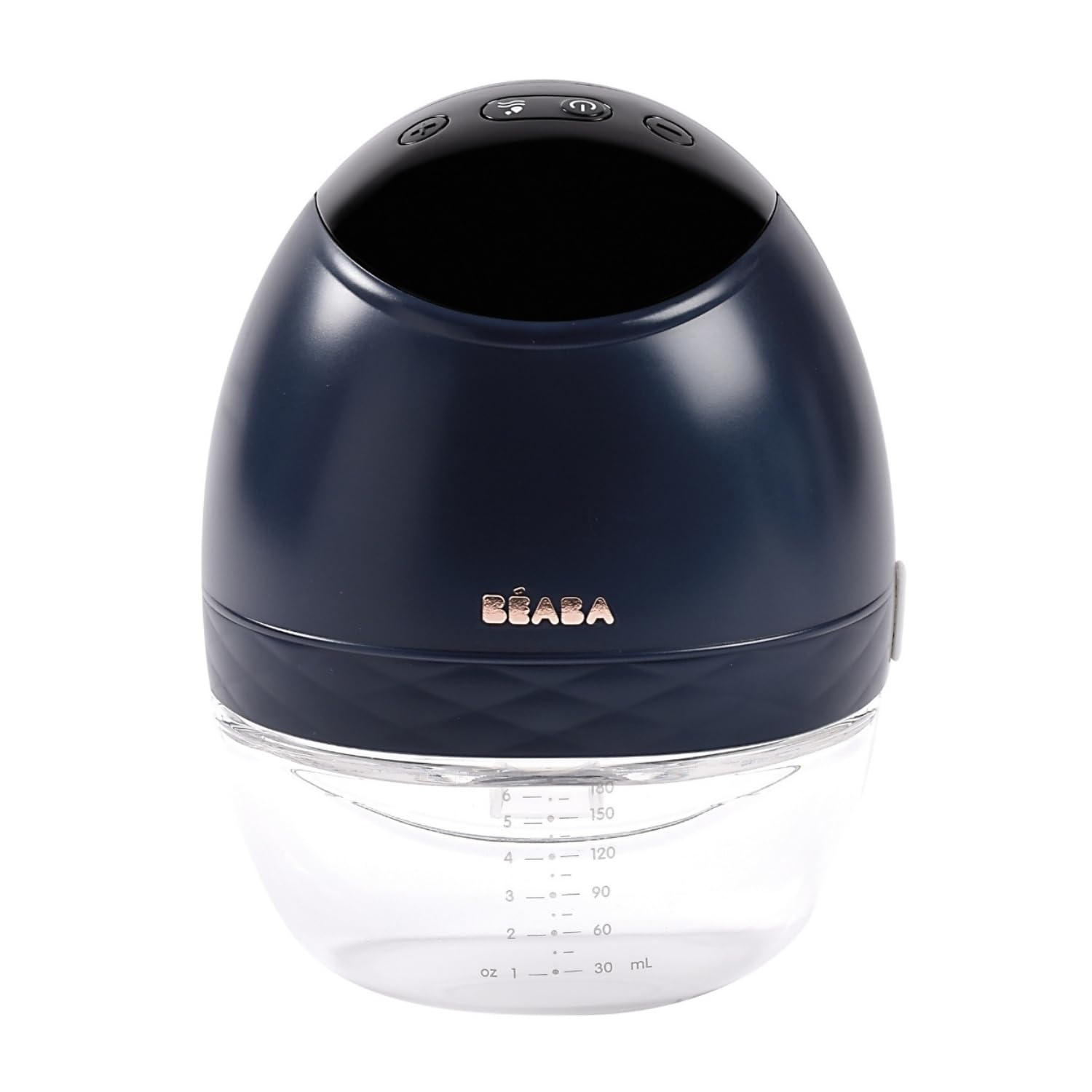 Béaba Tiralatte Elettrico a Mani Libere 180ml, Blu Notte