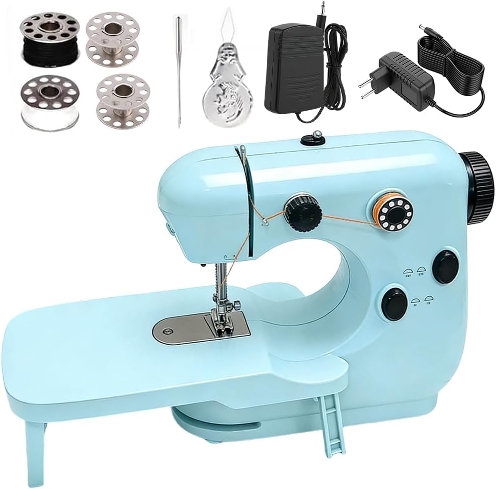 Mini Macchina da Cucire Portatile per Principianti e Bambini - immagine 1