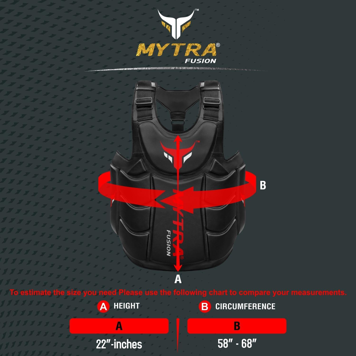 Mytra Fusion Chest & Belly Protector Body Shield - immagine 2
