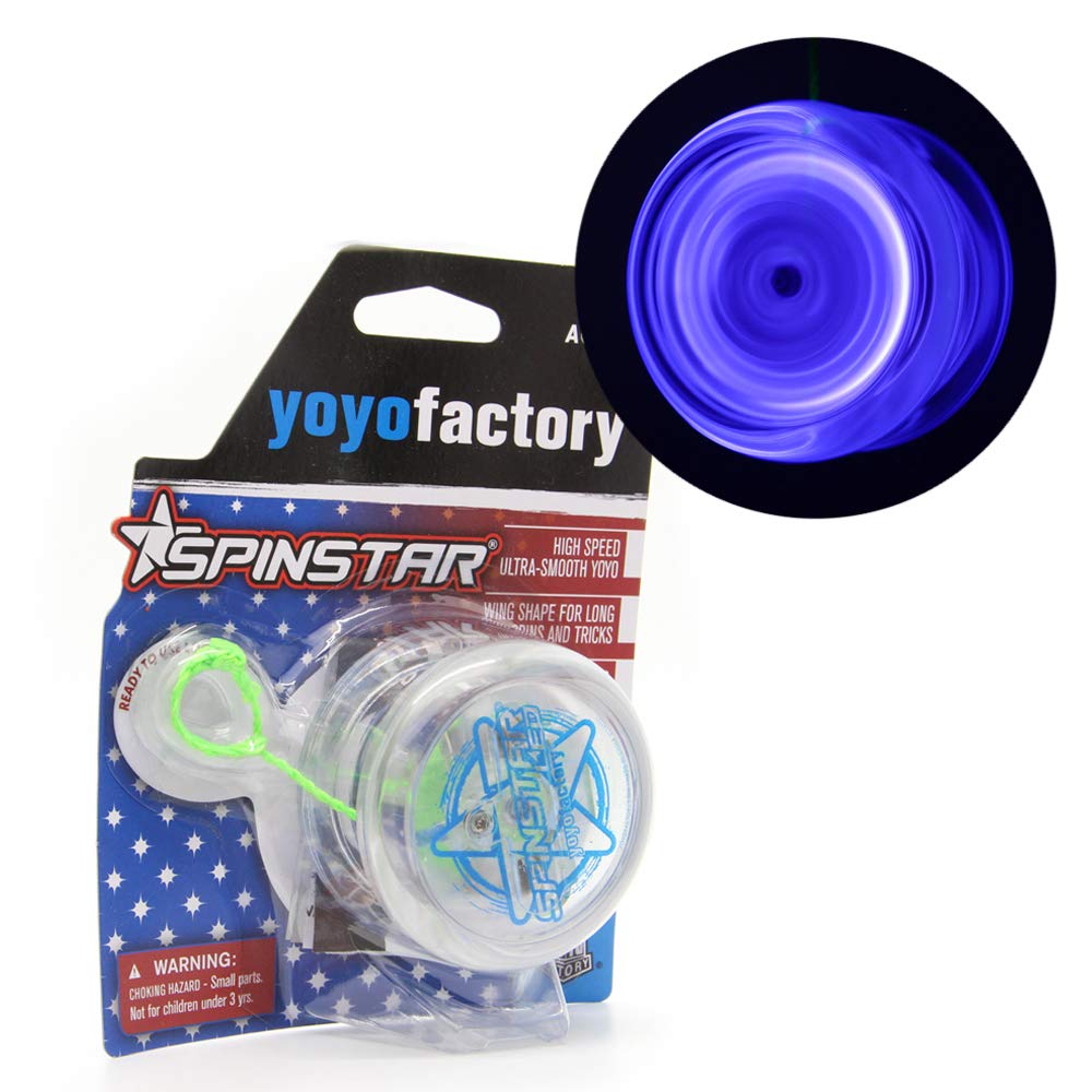 YoyoFactory SPINSTAR LED Yo-Yo - Blu
