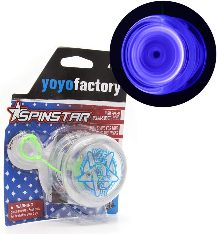 YoyoFactory SPINSTAR LED Yo-Yo - Blu - immagine 1