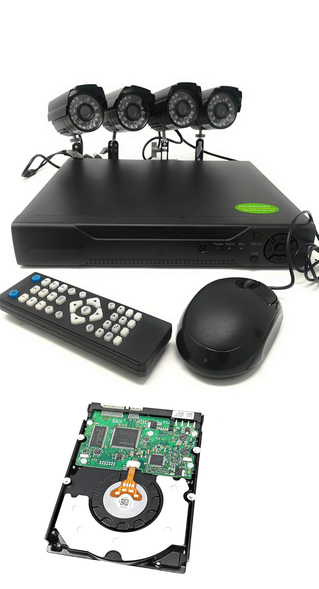 Tempo Di Saldi Kit Videosorveglianza DVR 4 Canali