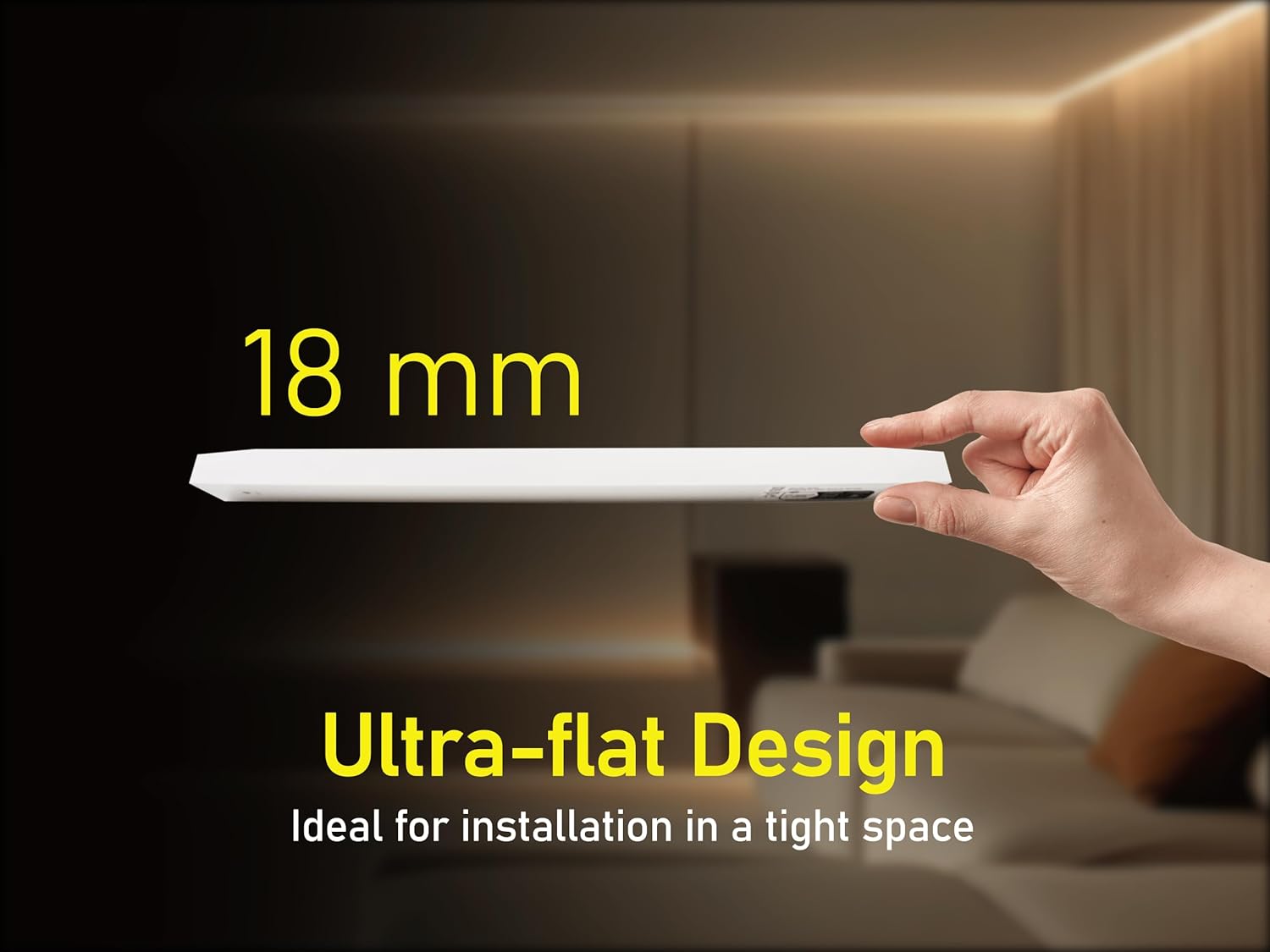 Trasformatore LED 24V 60W Dimmerabile Sottile - immagine 3