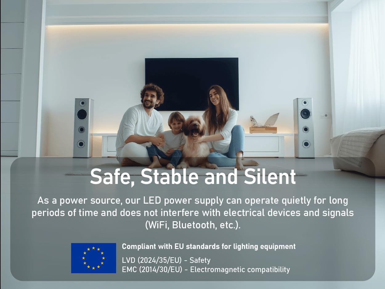 Trasformatore LED 24V 60W Dimmerabile Sottile - immagine 6