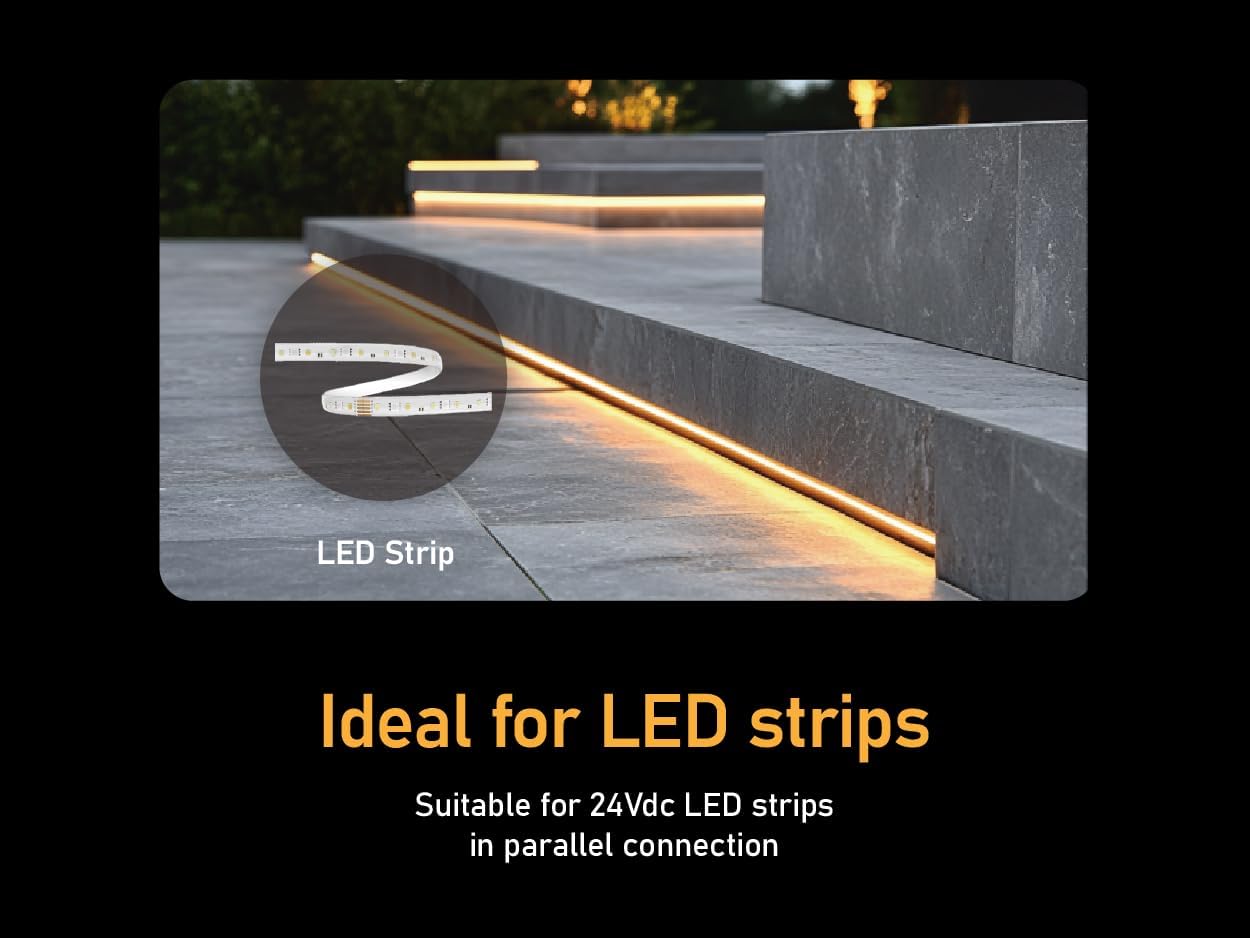 Trasformatore LED 24V 60W Dimmerabile Sottile - immagine 8