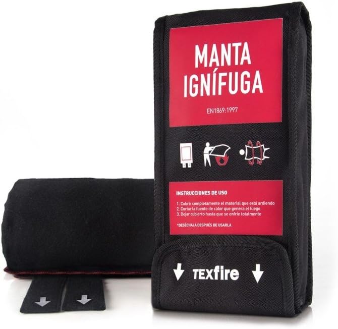 TEXFIRE Coperta Ignifuga Antifiamma con Custodia - immagine 1