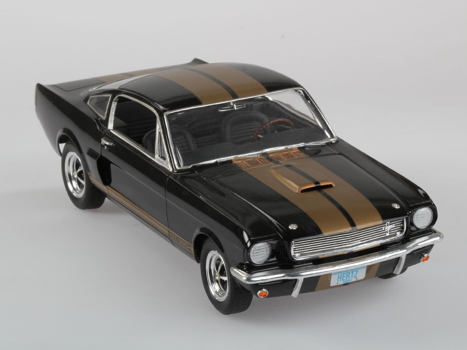 Revell- Shelby Mustang GT 350 H Ford Kit, Nero - immagine 4