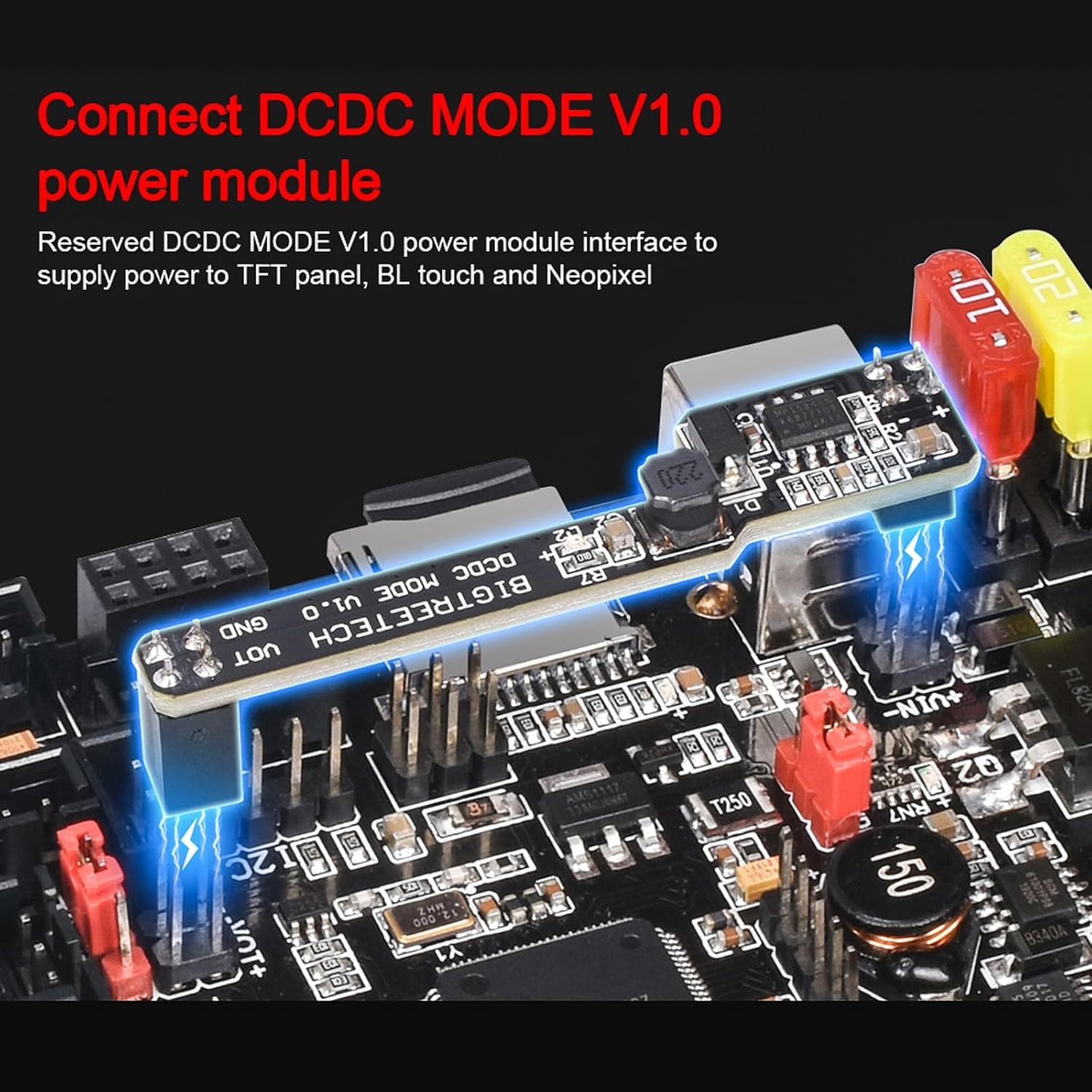 Biqu DIRECT SKR V1.4 Scheda di Controllo Stampante 3D 32 bit - immagine 3