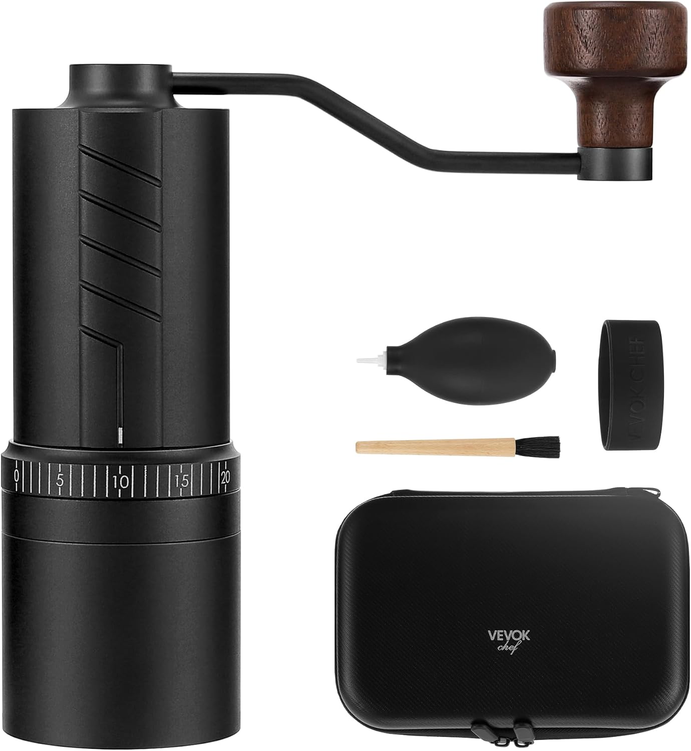 Vevok Chef Macinacaffè Manuale O20 - 35g - immagine 1