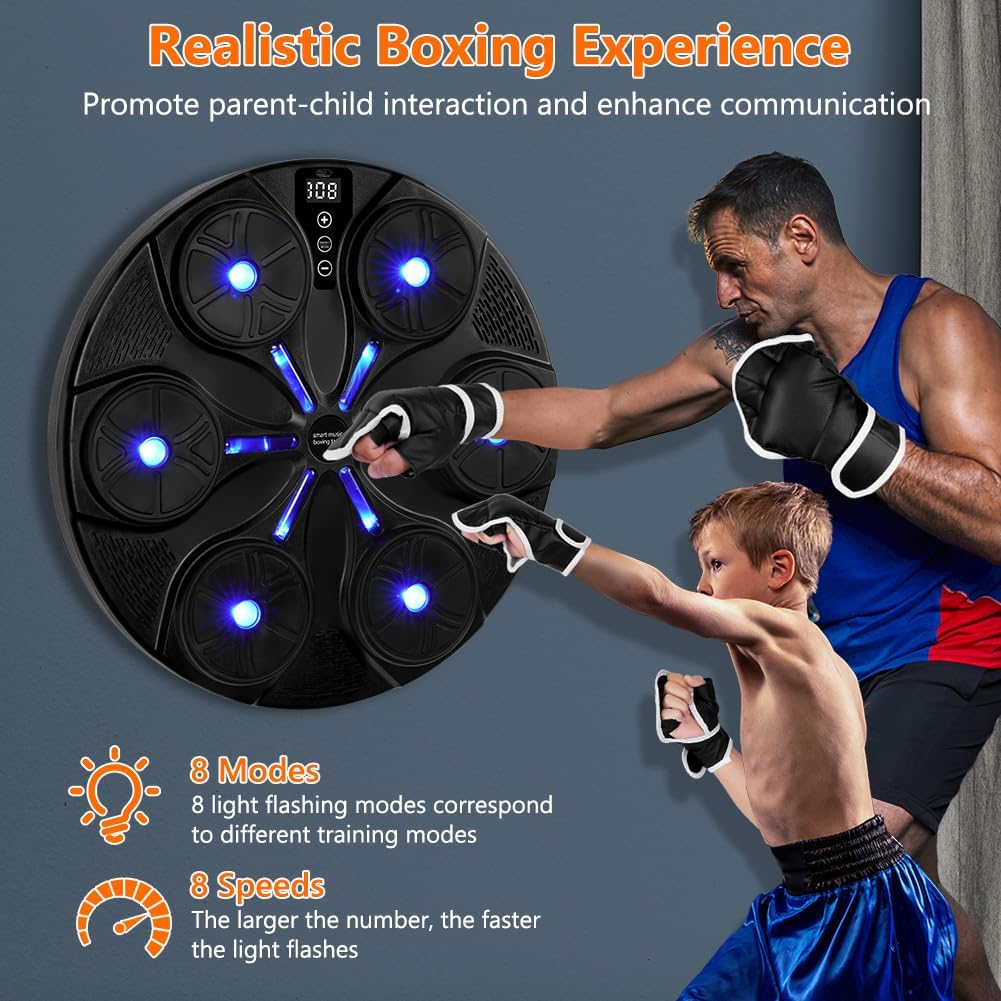 HOTUT Macchina da Boxe Musicale Intelligente con Bluetooth - immagine 5