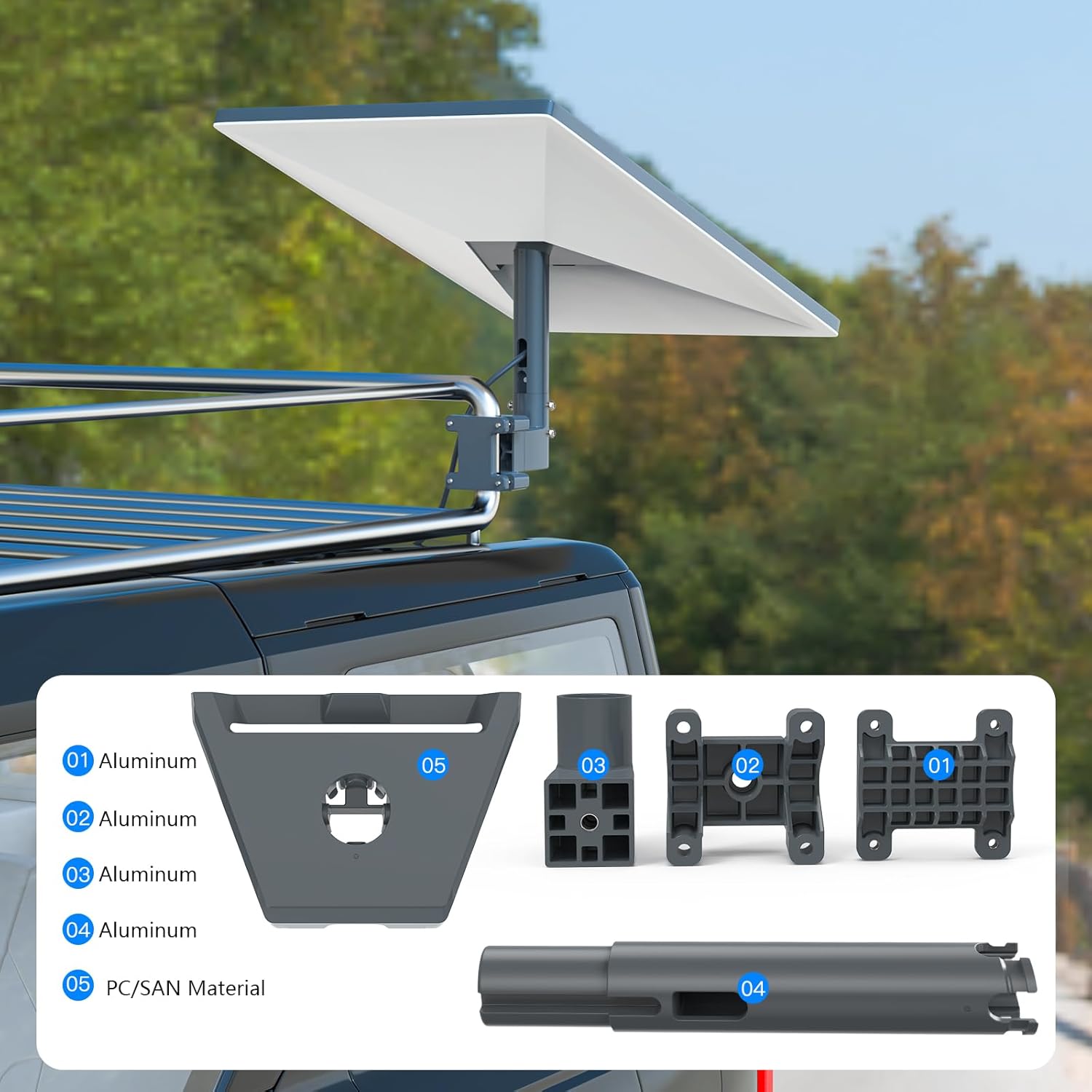 Survadv Supporto Starlink Gen 3 per Scala RV - immagine 5