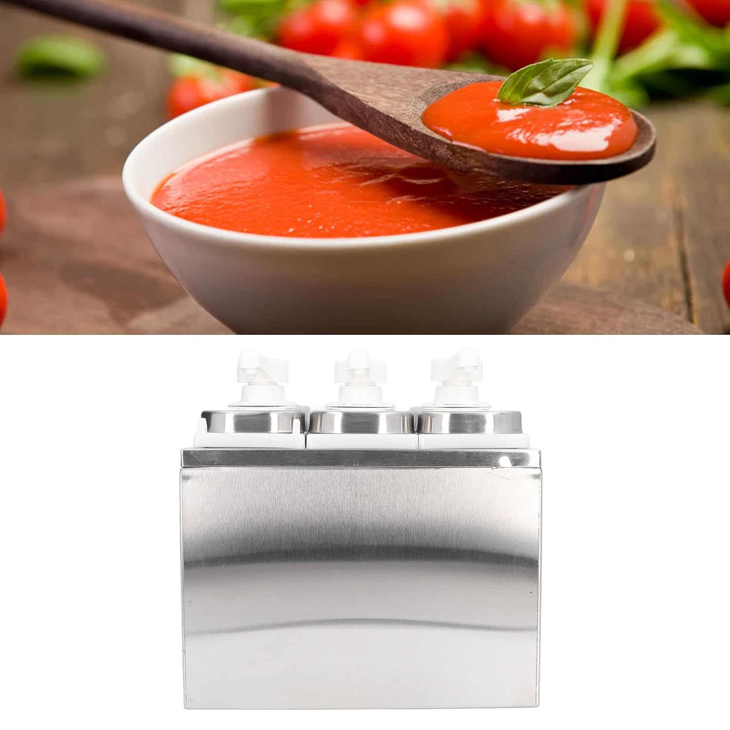 Dispenser per Condimenti con Pompa 1 Litro - immagine 2