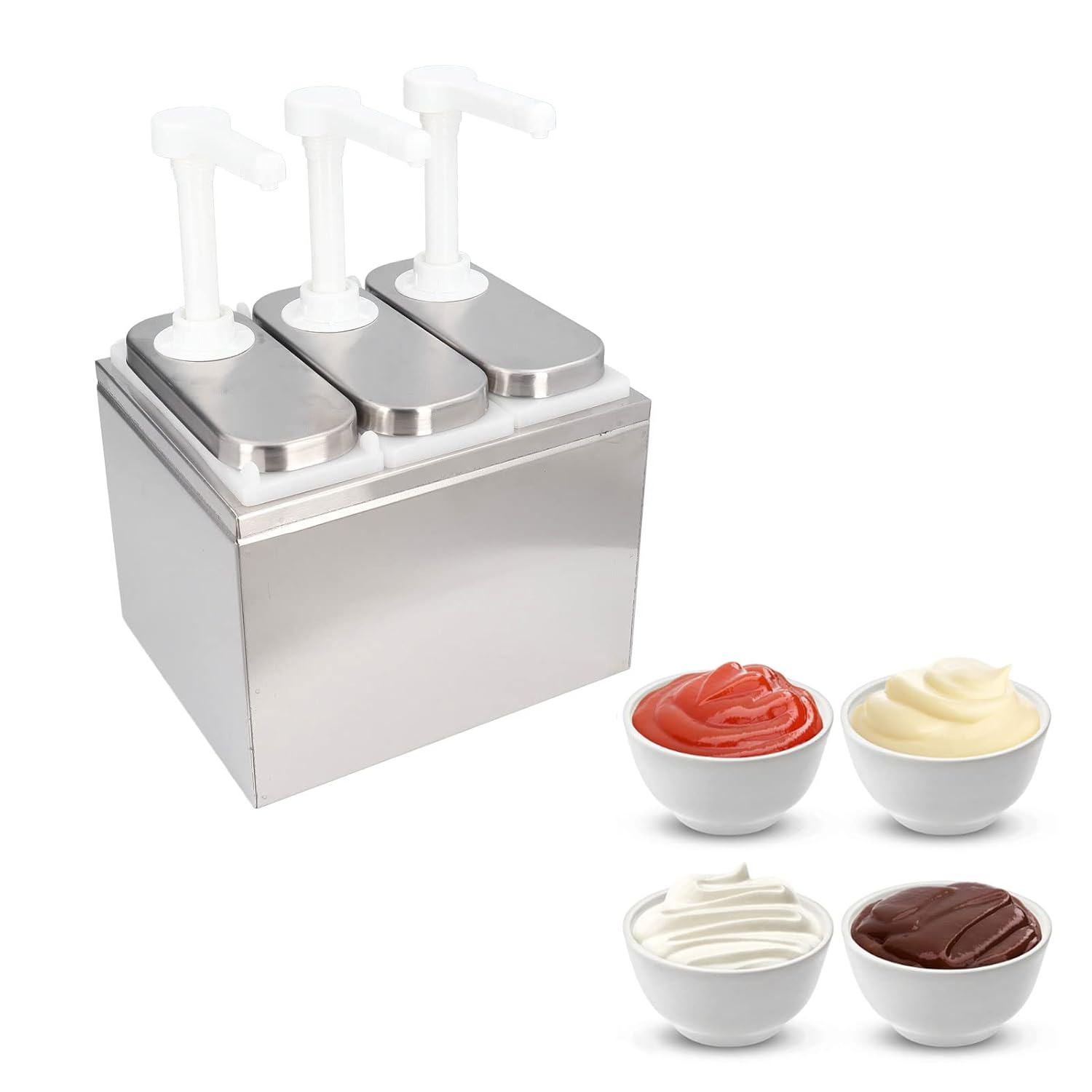 Dispenser per Condimenti con Pompa 1 Litro - immagine 6