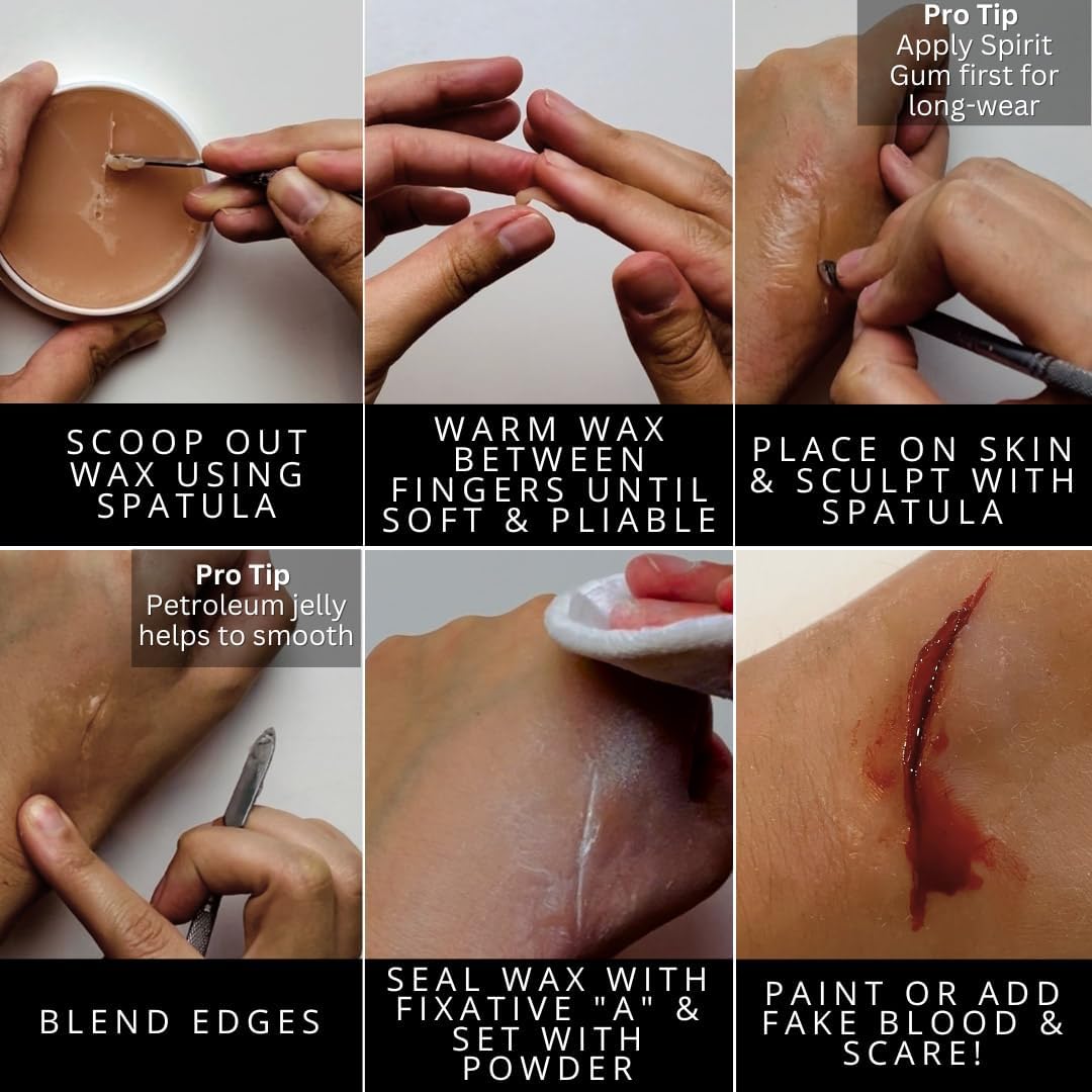 Mehron special effects make-up SynWax (285 gr) - immagine 4