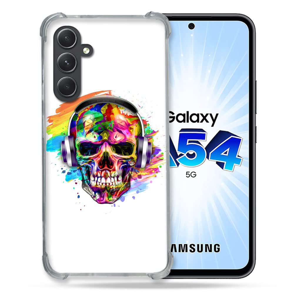 Cokitec Cover Rinforzata in Vetro Temperato per Samsung Galaxy A54 5G