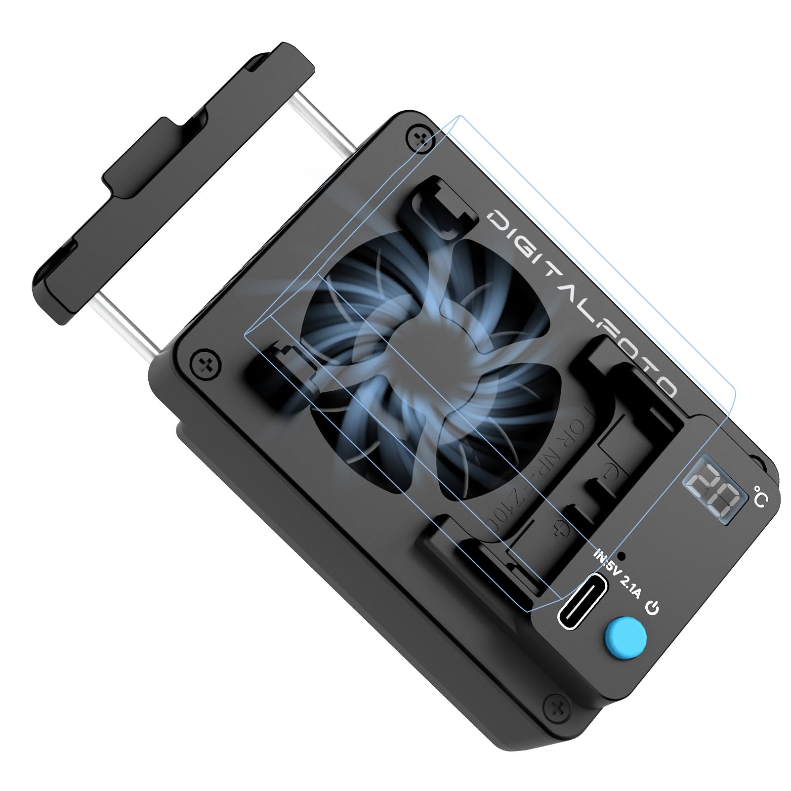 ICEMAN-FZ100 Camera Cooler per Sony ZV-E1/A6700/A7IV/FX3