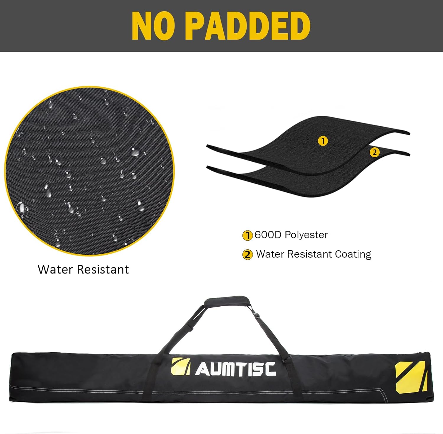 AUMTISC Borse per Kit da Sci Imbottite - immagine 2