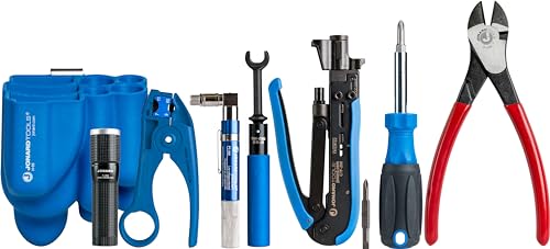 Jonard Tools TK-82 Coax Tool Kit Blu Plastica Ergonomico